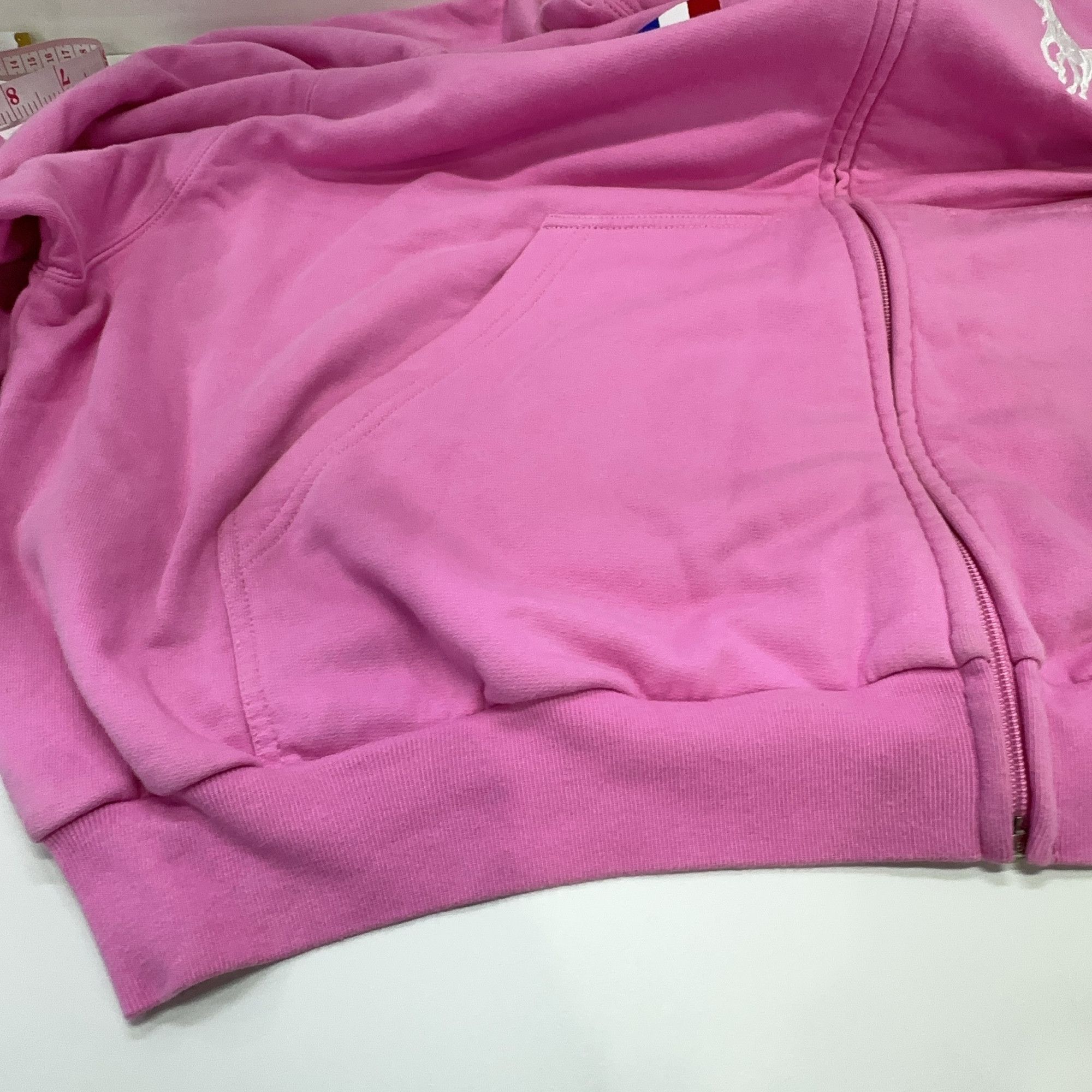 Balenciaga Balenciaga Pink Numeric Zip-Up Hoodie Size 2 Size US M / EU 48-50 / 2 - 10 Thumbnail