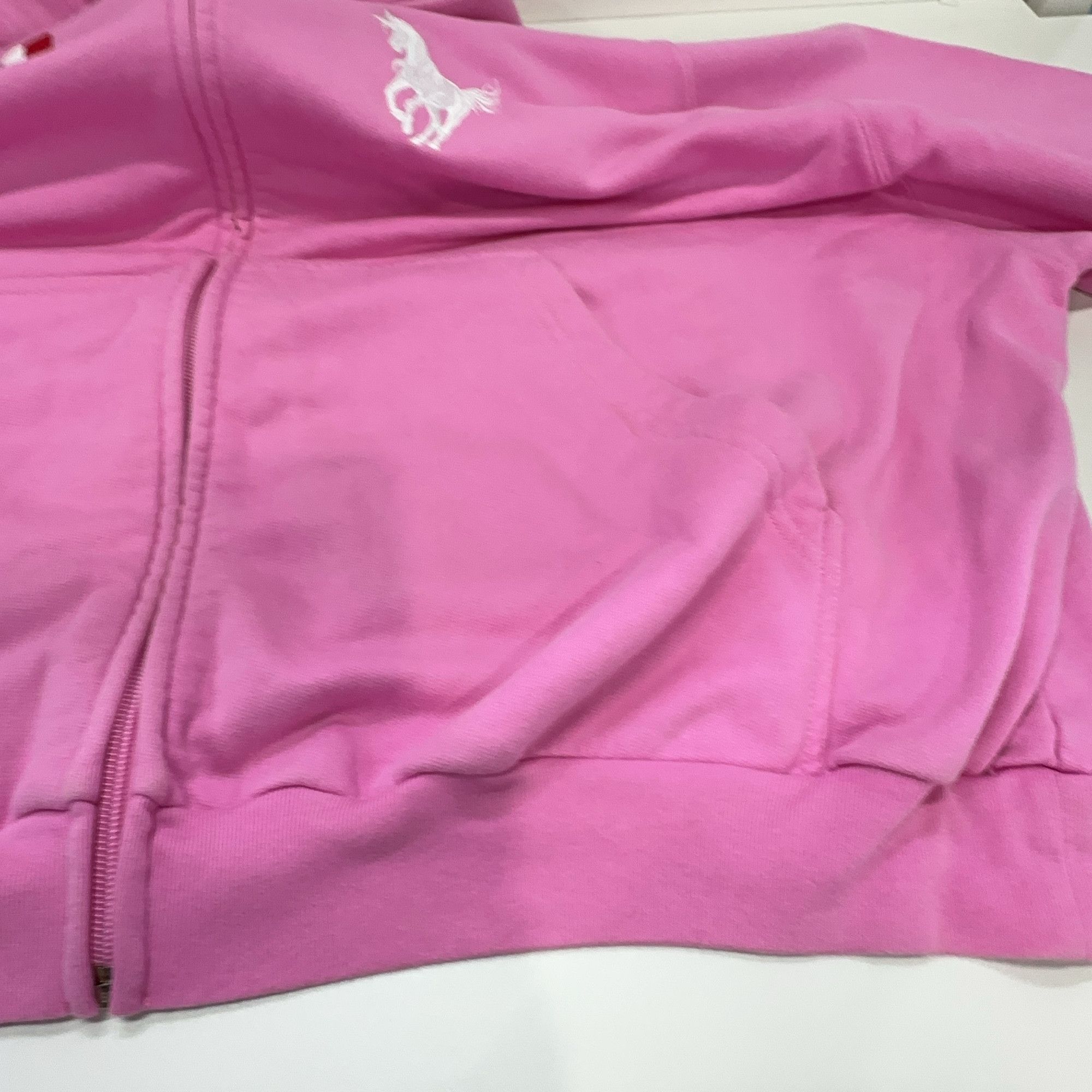 Balenciaga Balenciaga Pink Numeric Zip-Up Hoodie Size 2 Size US M / EU 48-50 / 2 - 9 Thumbnail