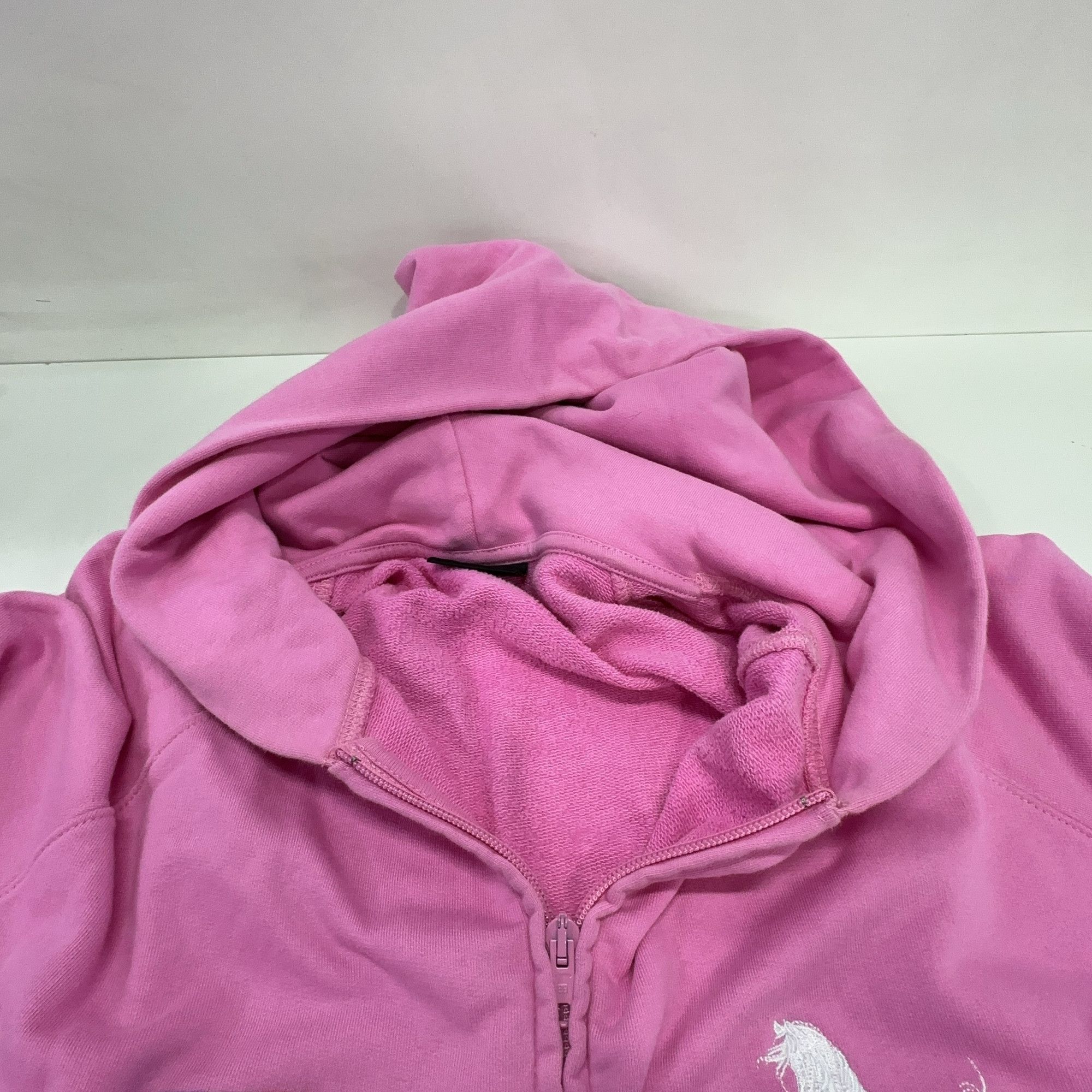 Balenciaga Balenciaga Pink Numeric Zip-Up Hoodie Size 2 Size US M / EU 48-50 / 2 - 7 Thumbnail