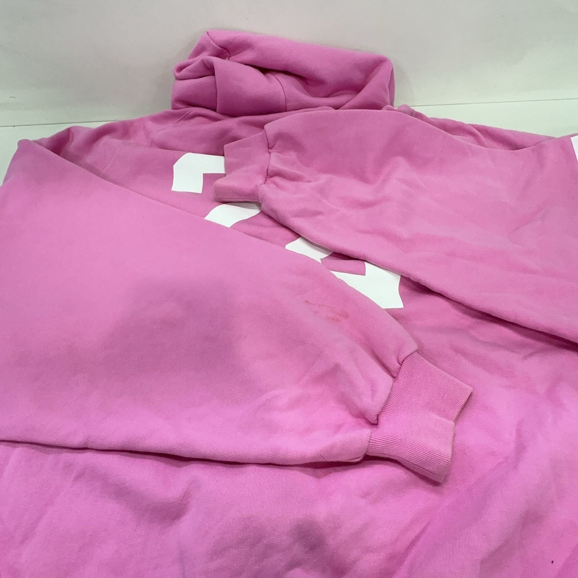 Balenciaga Balenciaga Pink Numeric Zip-Up Hoodie Size 2 Size US M / EU 48-50 / 2 - 15 Thumbnail