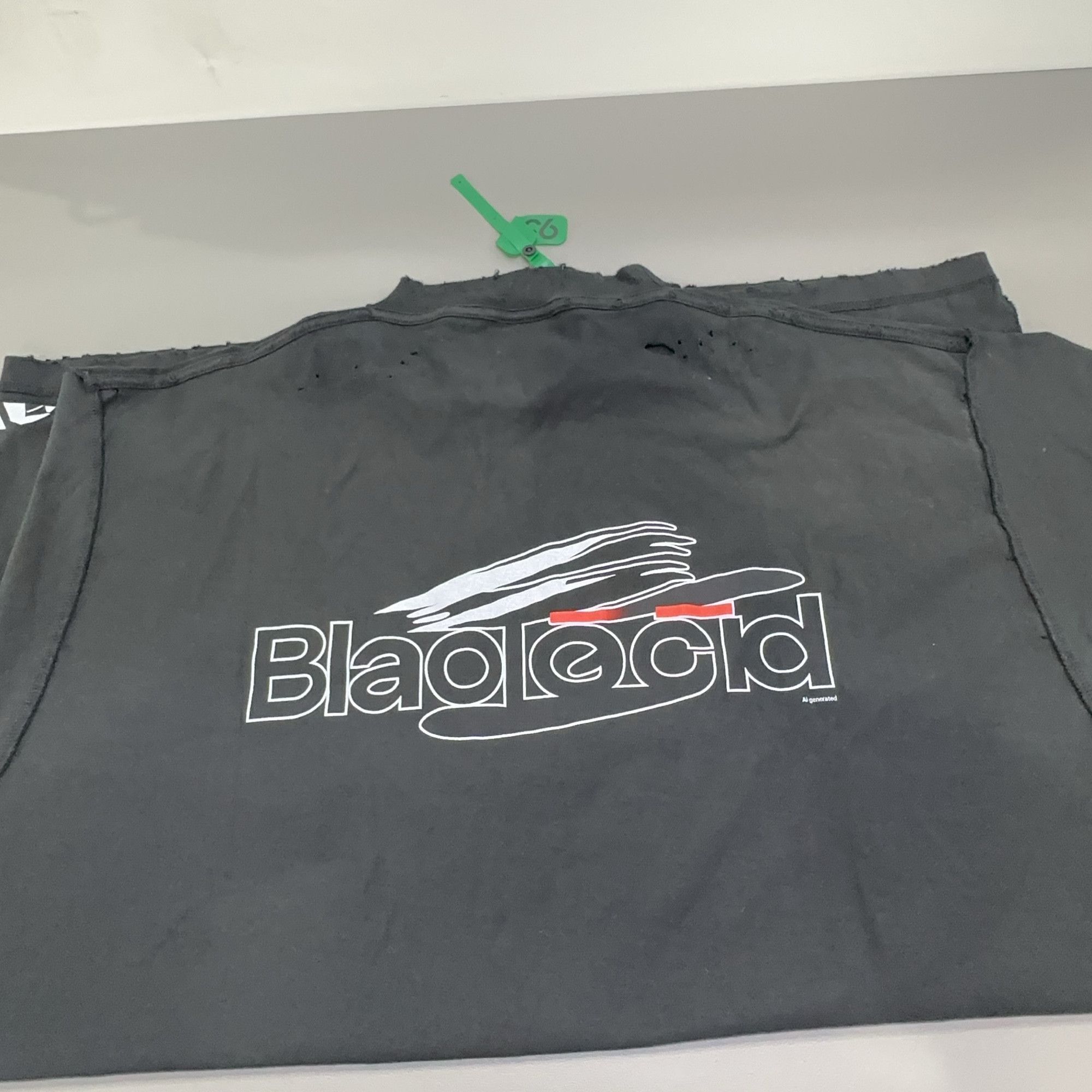 Balenciaga Balenciaga Logo Print Cotton T-Shirt Size 2 Size US M / EU 48-50 / 2 - 9 Thumbnail