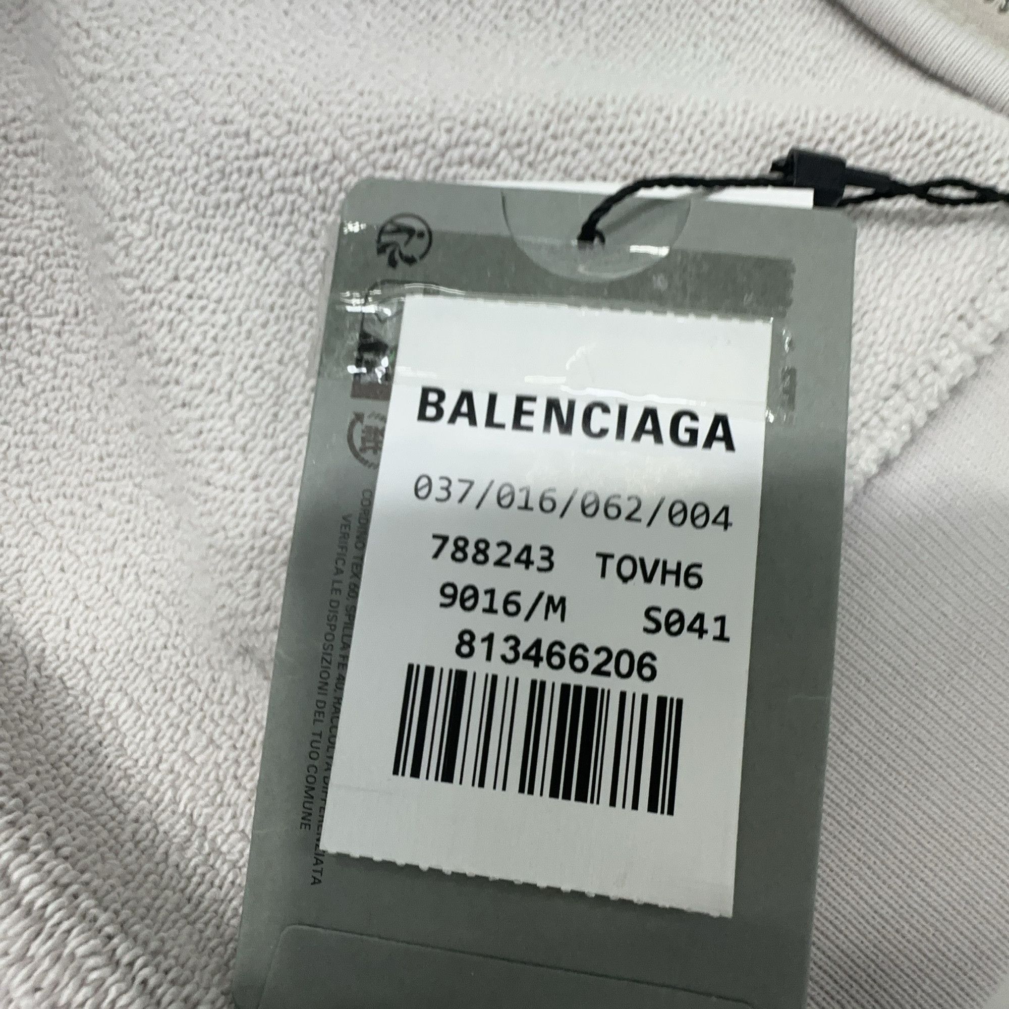 Balenciaga Balenciaga Logo Print Zip Hoodie M Size US M / EU 48-50 / 2 - 4 Thumbnail