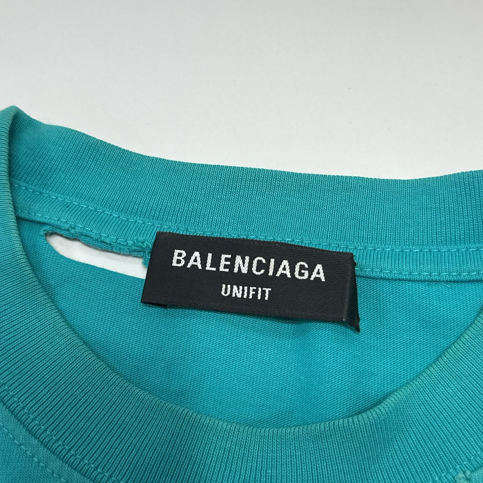 Balenciaga Balenciaga Distressed Logo T-Shirt XS Size US XS / EU 42 / 0 - 4 Thumbnail