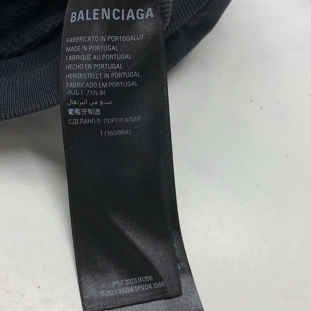 Balenciaga Balenciaga Metal Logo Print Hoodie Size 1 Size US S / EU 44-46 / 1 - 4 Thumbnail