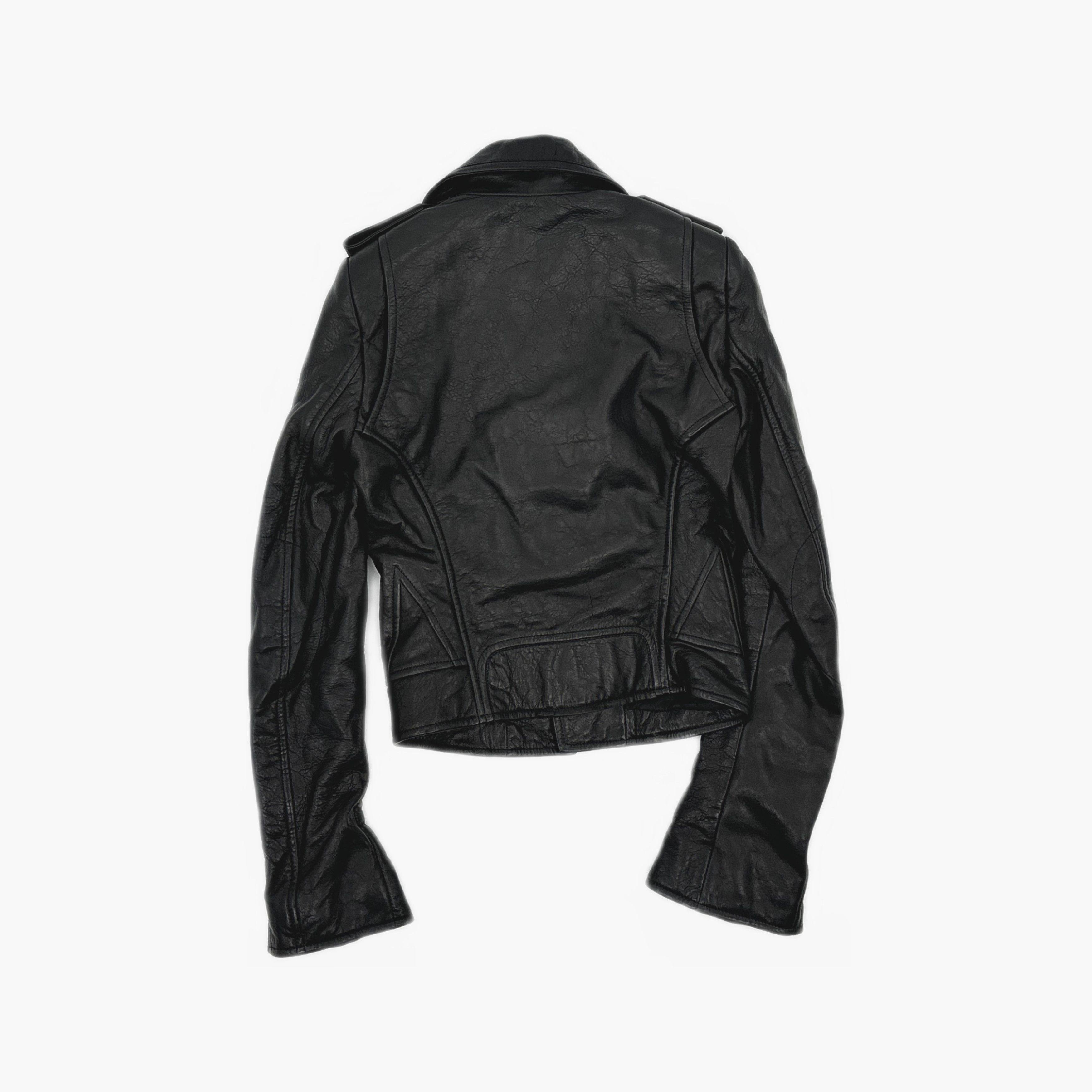 Balenciaga Balenciaga Leather Biker Jacket 36 Size XS / US 0-2 / IT 36-38 - 3 Thumbnail