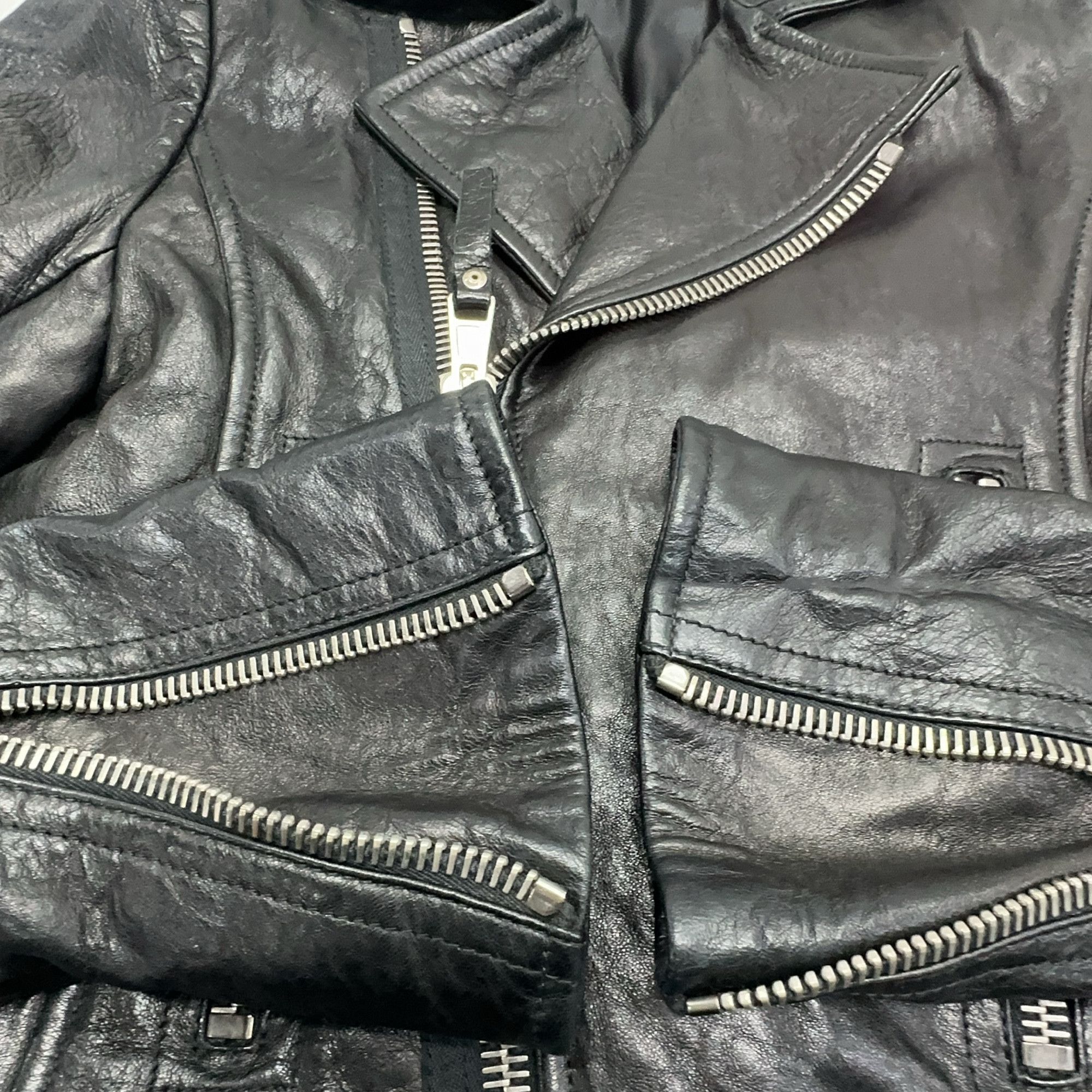 Balenciaga Balenciaga Leather Biker Jacket 36 Size XS / US 0-2 / IT 36-38 - 8 Thumbnail