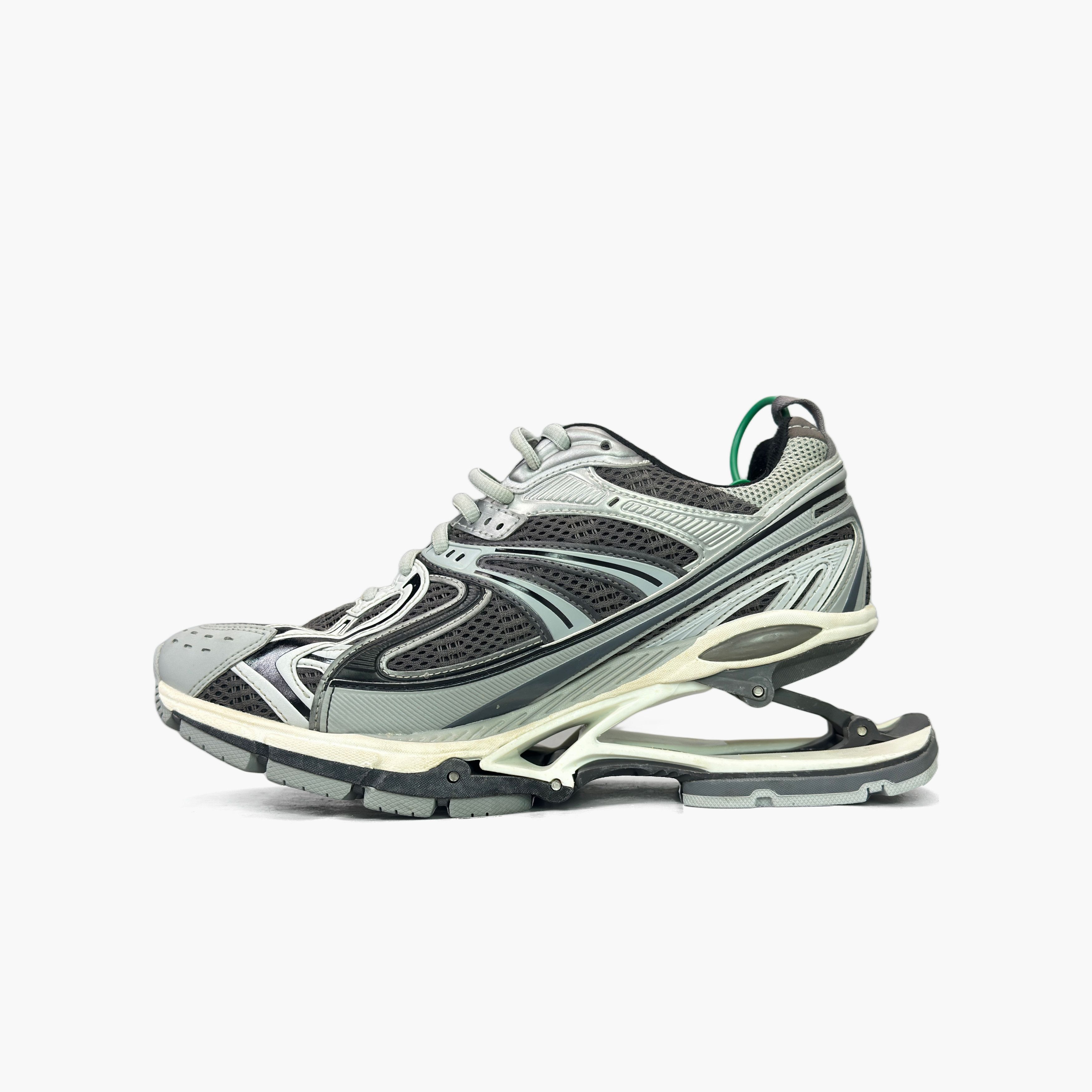 Balenciaga Balenciaga Grey Mesh X-Pander Sneakers 40 Size US 10 / IT 40 - 4 Thumbnail
