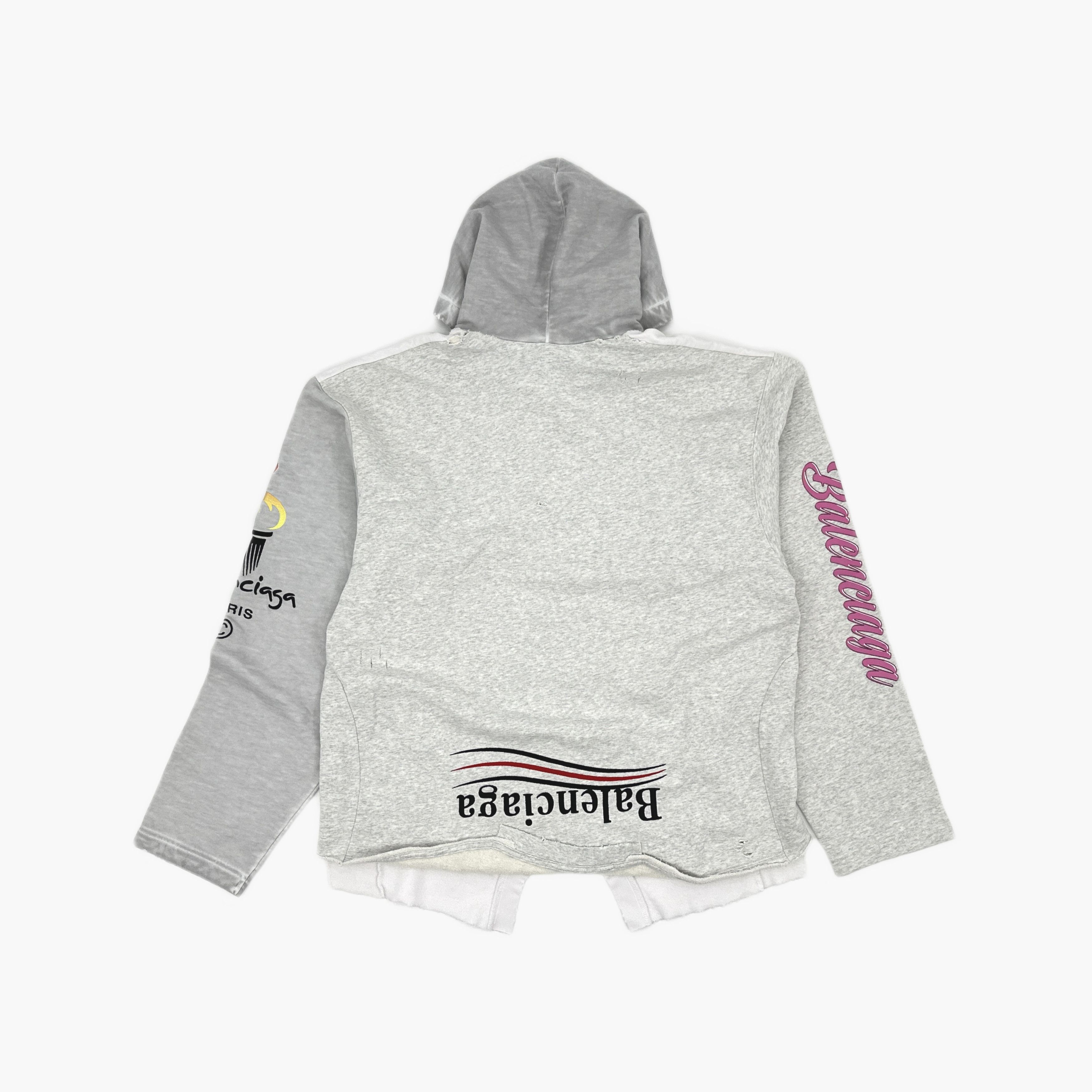 Balenciaga Balenciaga FW22 Upside Down Paris Hoodie Size 2 Size US M / EU 48-50 / 2 - 3 Thumbnail