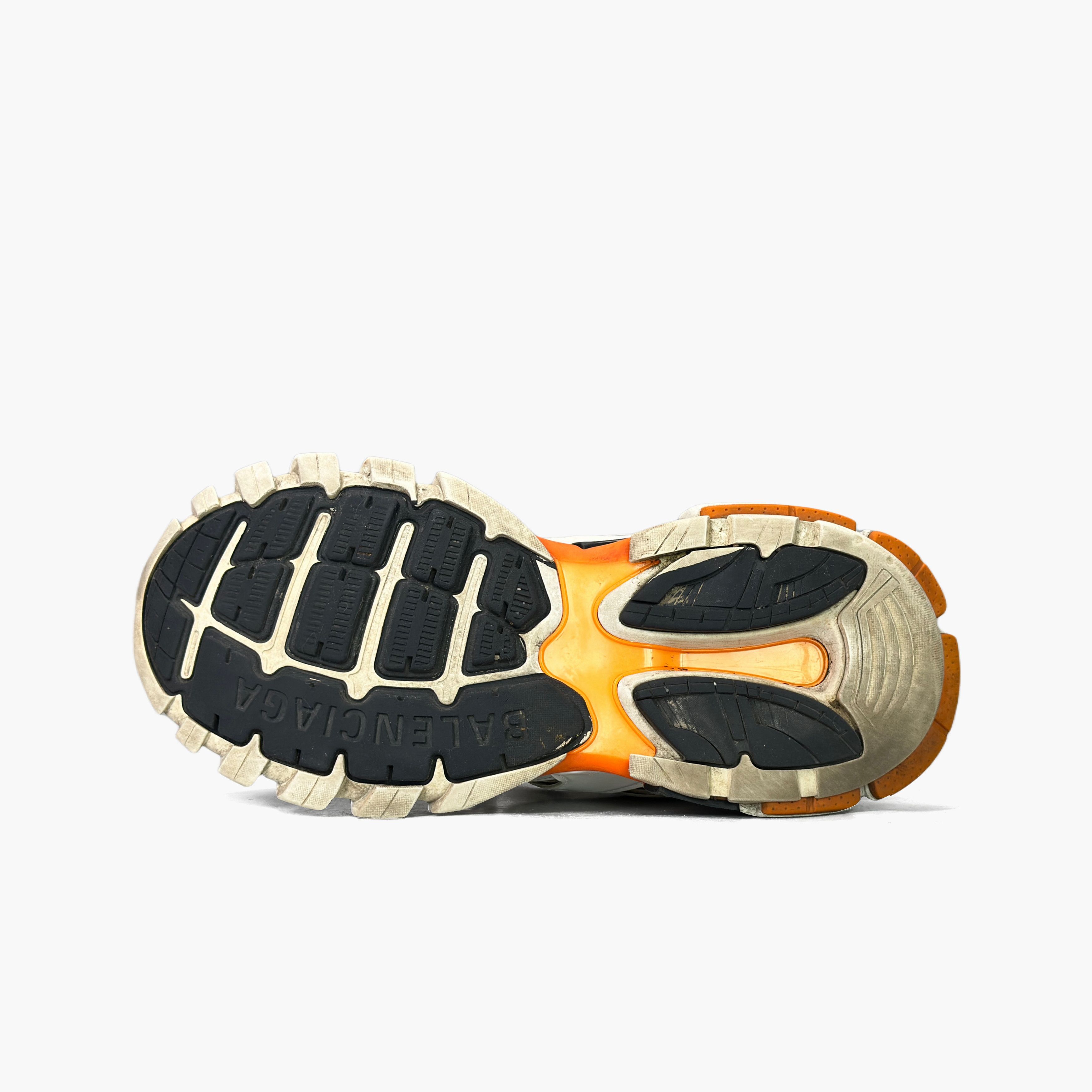 Balenciaga Balenciaga White Orange Track Sneakers 43 Size US 10 / EU 43 - 9 Thumbnail