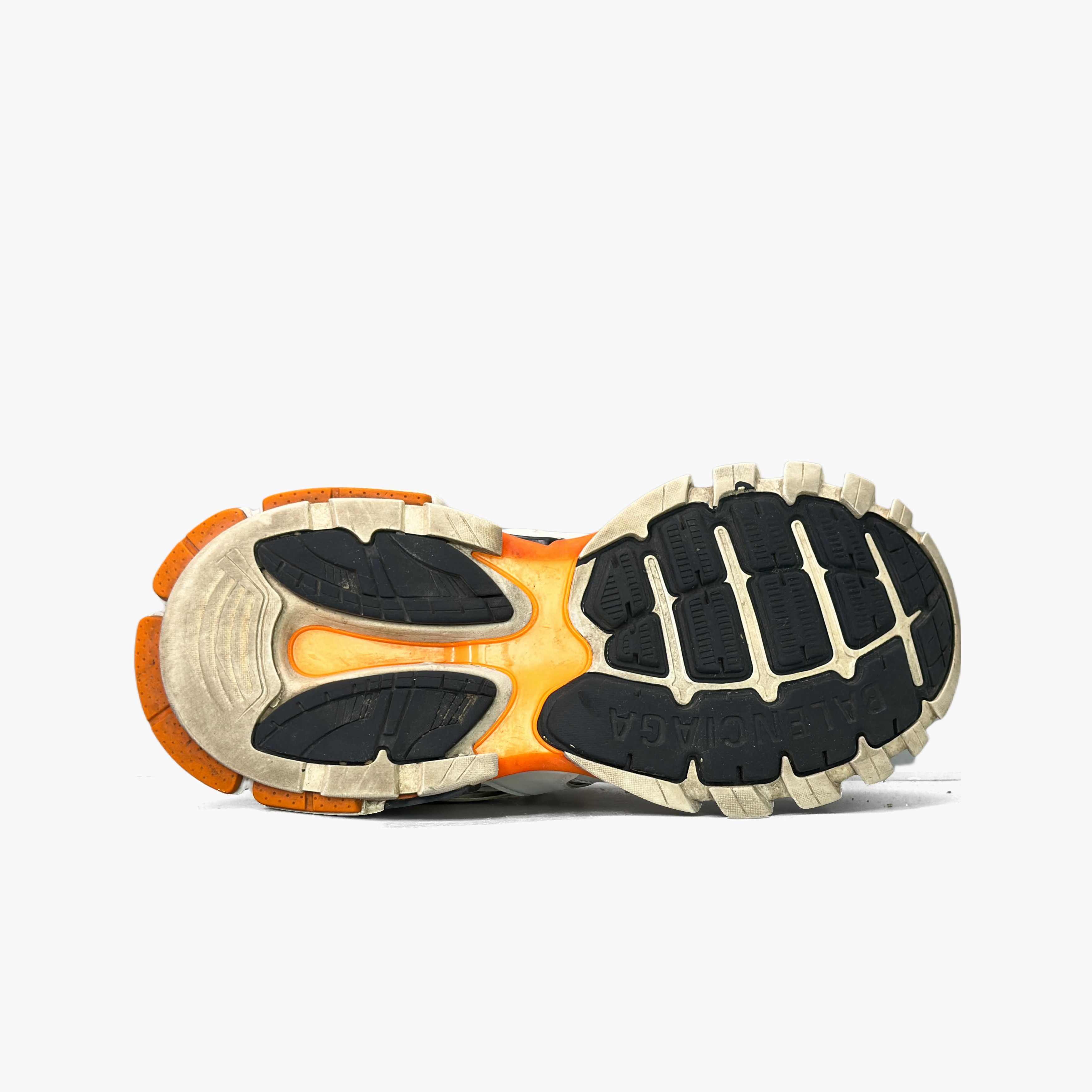 Balenciaga Balenciaga White Orange Track Sneakers 43 Size US 10 / EU 43 - 8 Thumbnail