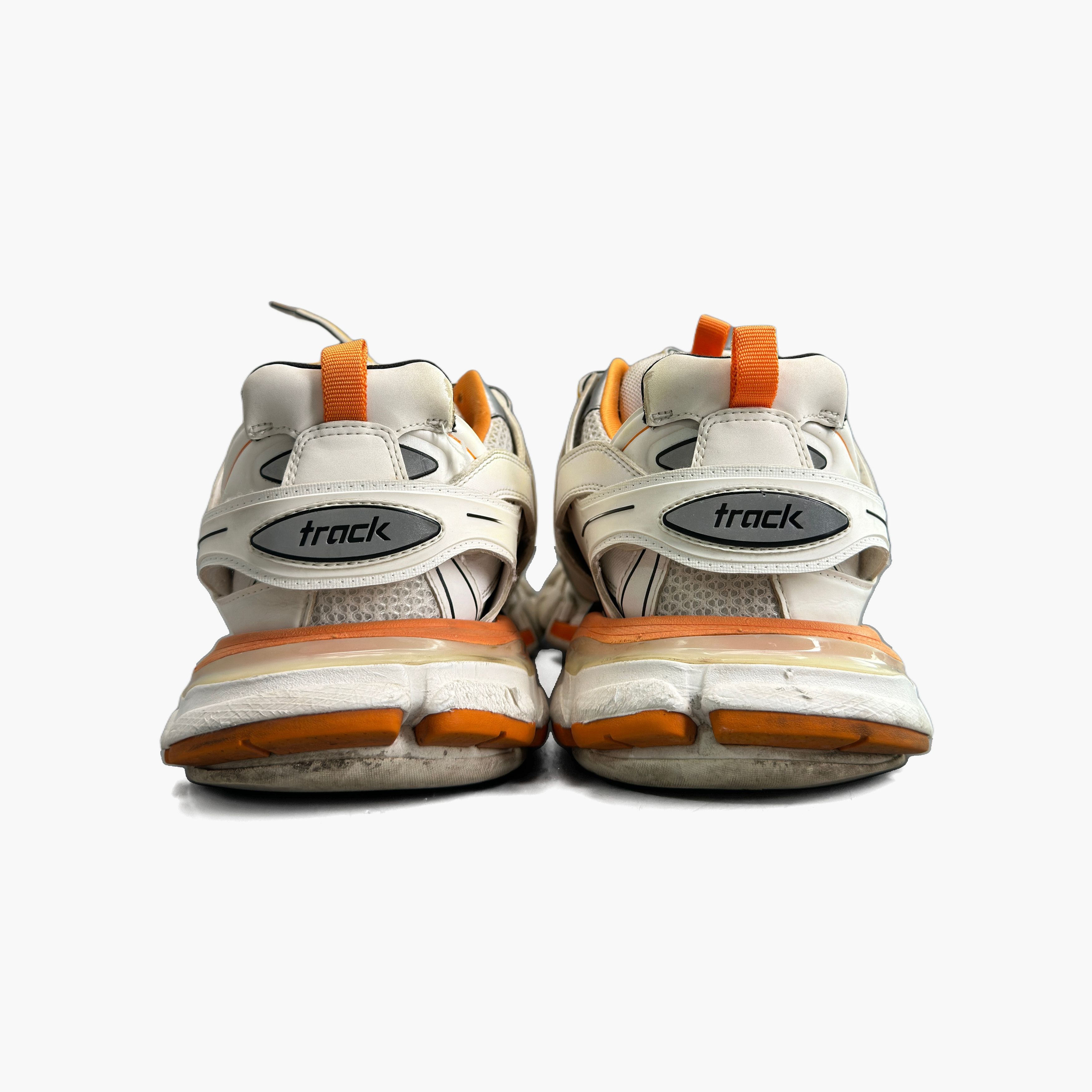Balenciaga Balenciaga White Orange Track Sneakers 43 Size US 10 / EU 43 - 7 Thumbnail