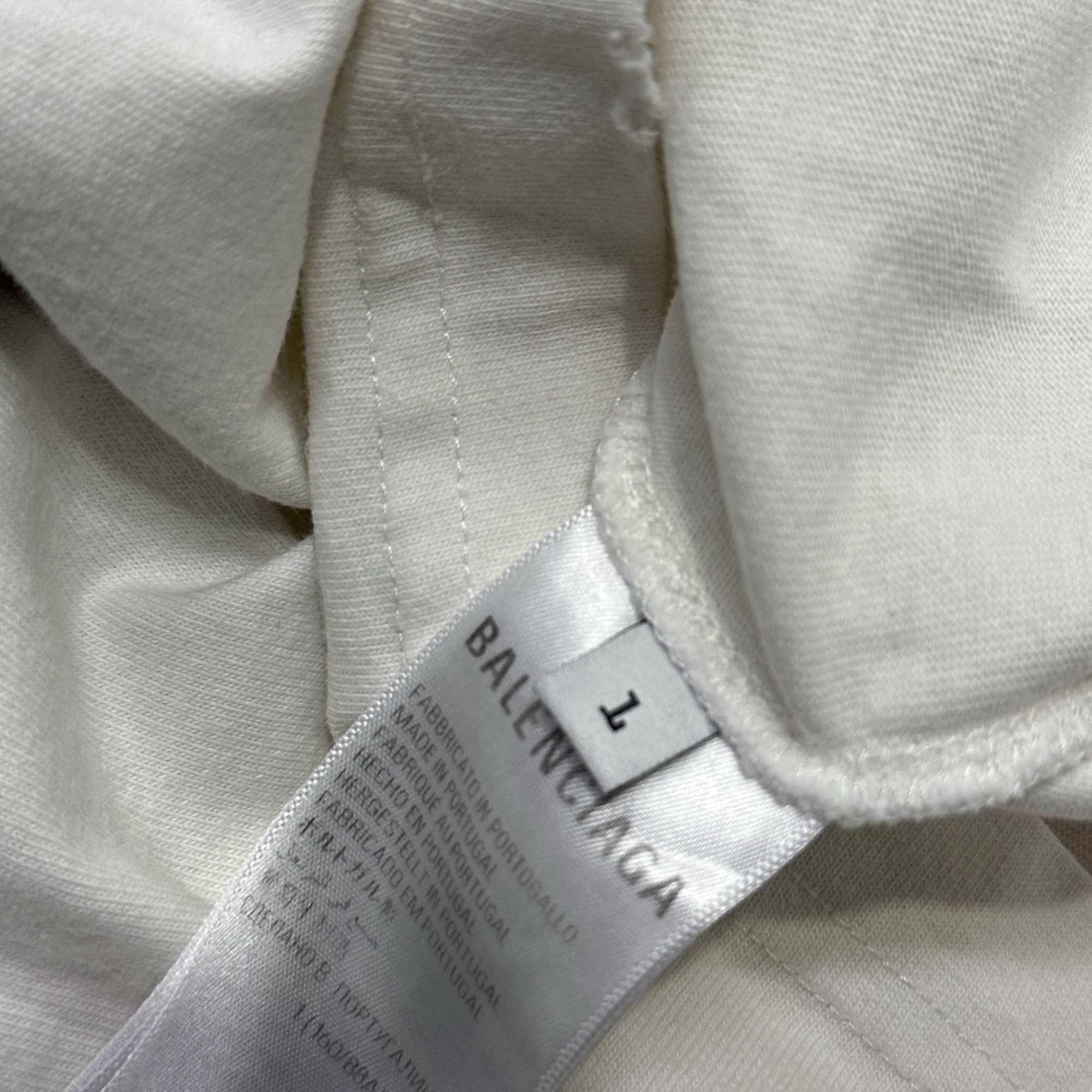 Balenciaga Balenciaga Logo Print Long Sleeve T-Shirt Size 1 Size US S / EU 44-46 / 1 - 5 Thumbnail