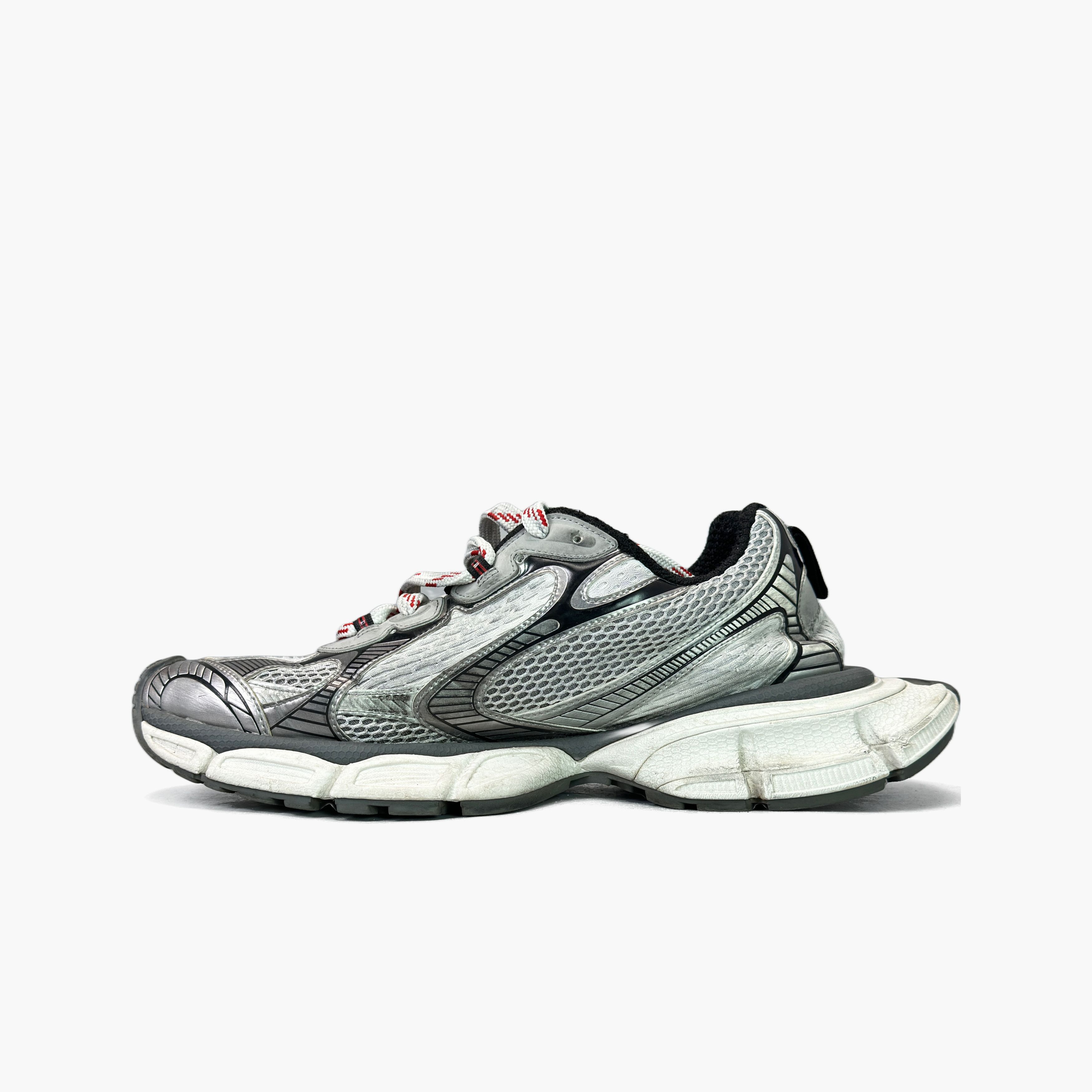 Balenciaga Balenciaga 3XL Mesh Sneakers Gray 44 Size US 11 / EU 44 - 4 Thumbnail