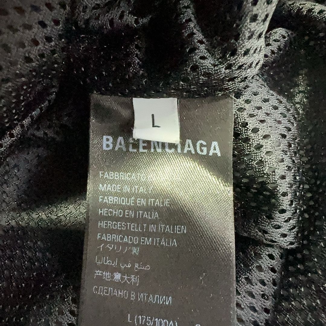 Balenciaga Balenciaga Logo Print Zip-Up Jacket Size L Size US L / EU 52-54 / 3 - 5 Thumbnail