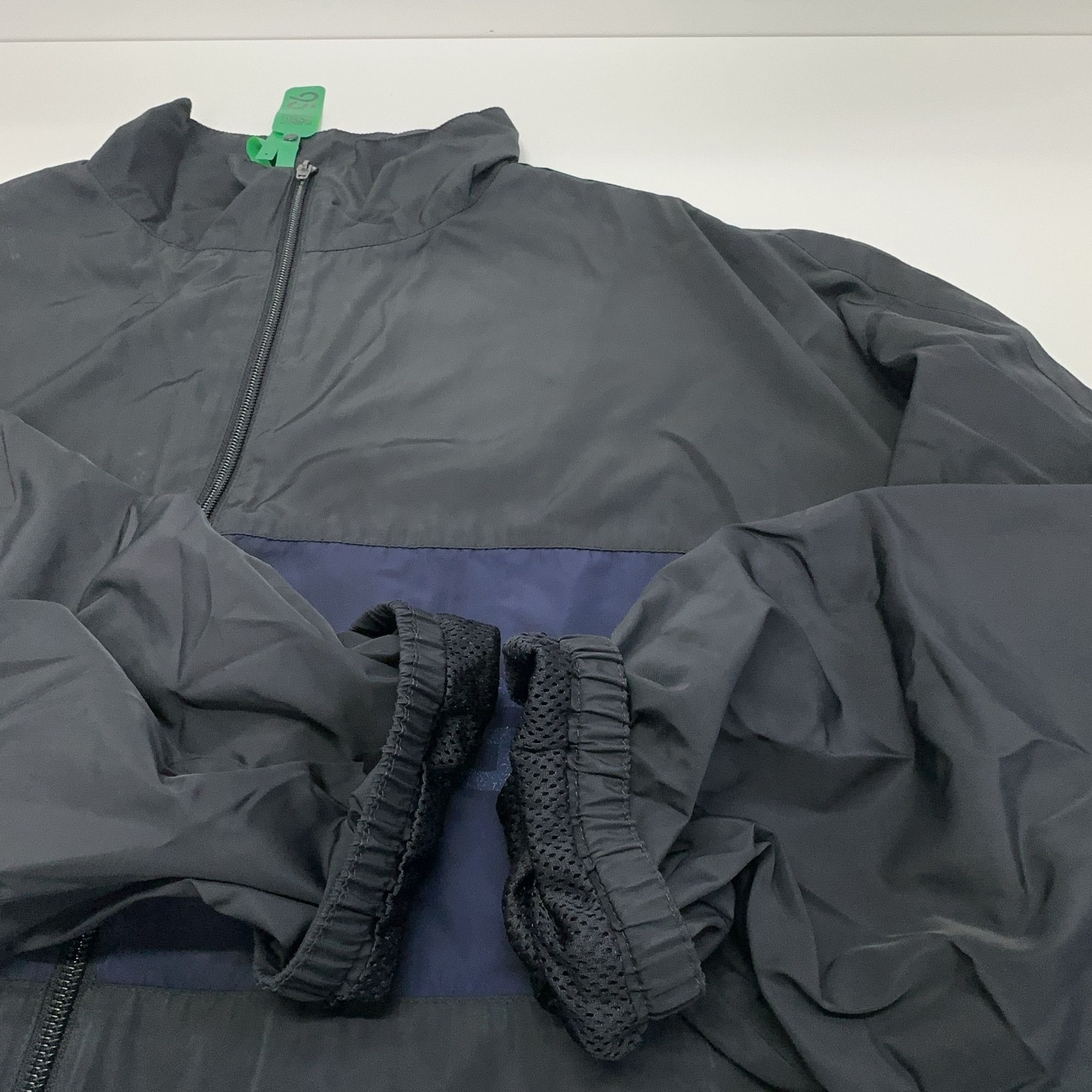 Balenciaga Balenciaga Logo Print Zip-Up Jacket Size L Size US L / EU 52-54 / 3 - 14 Thumbnail