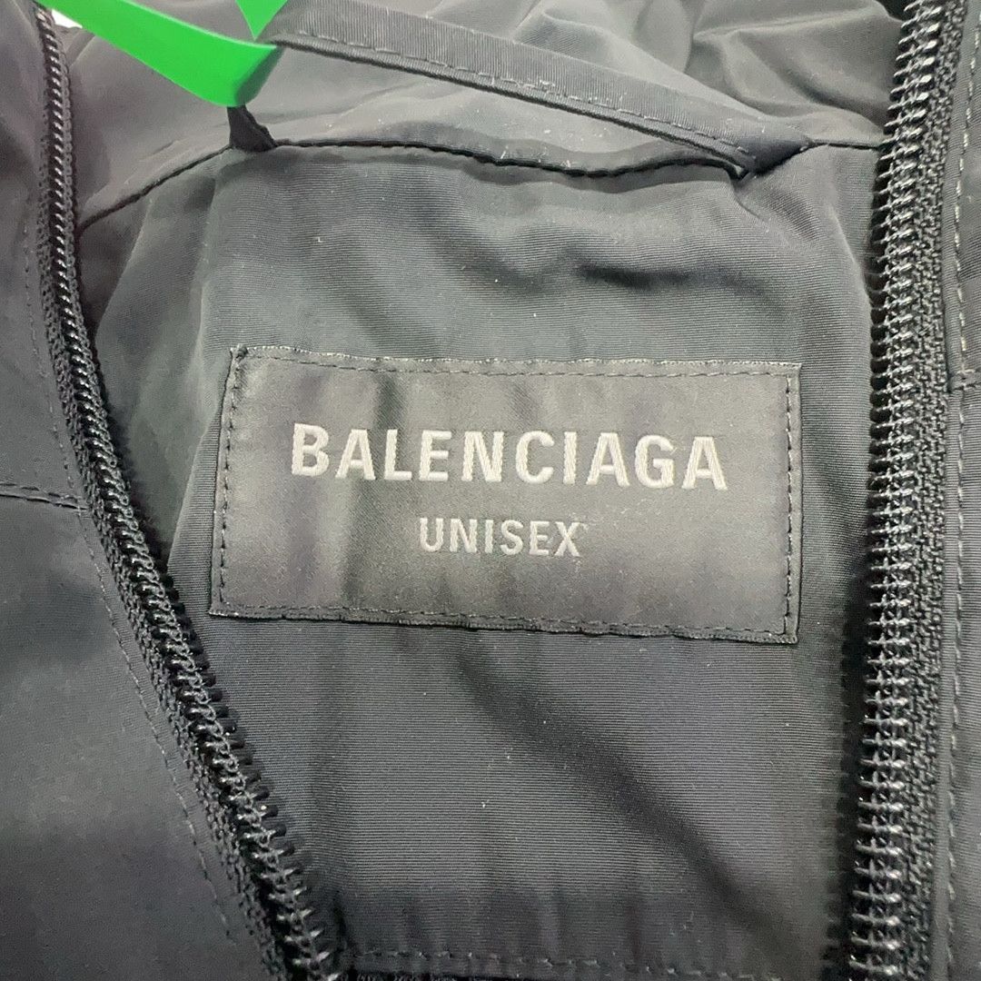 Balenciaga Balenciaga Logo Print Zip-Up Jacket Size L Size US L / EU 52-54 / 3 - 4 Thumbnail