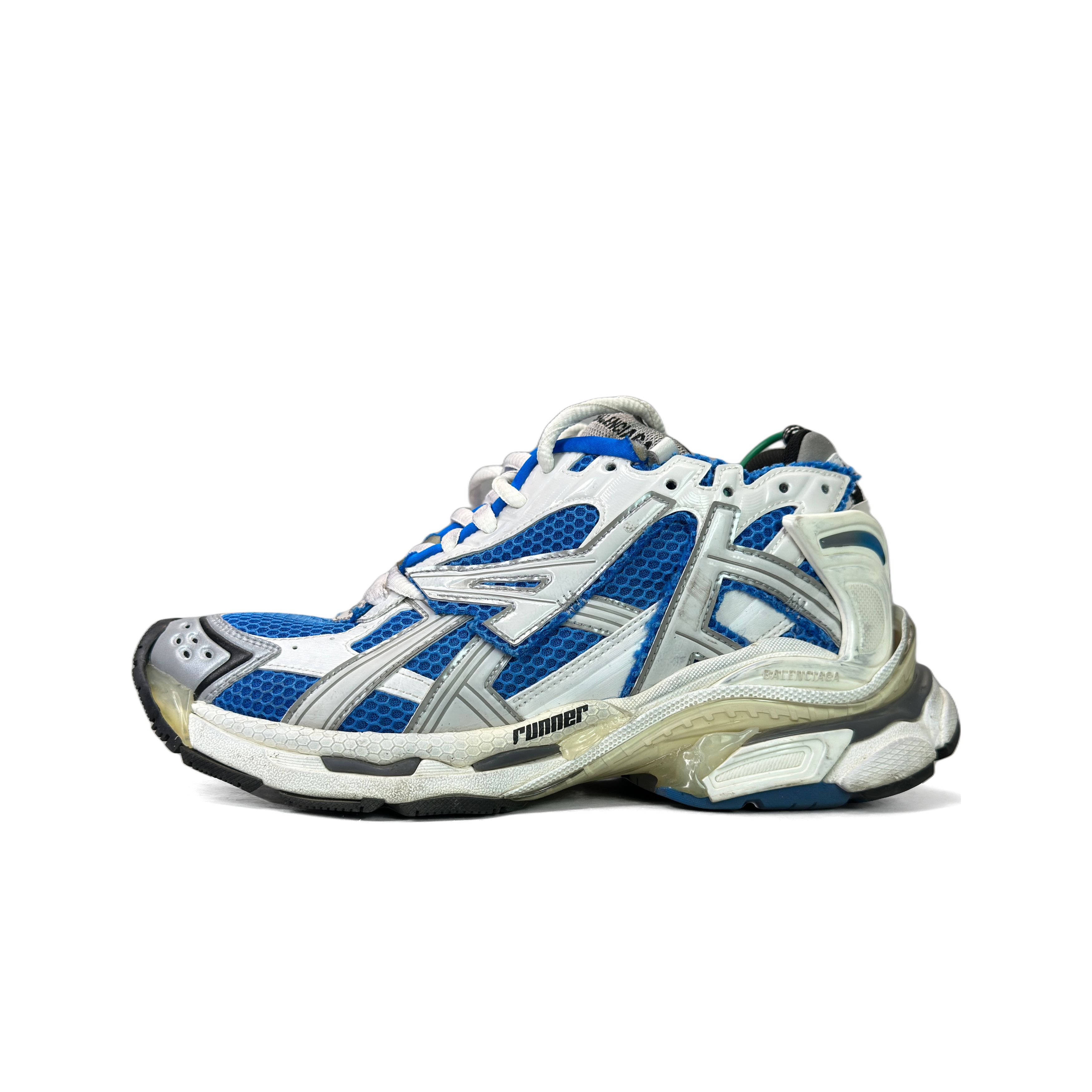 Balenciaga Balenciaga Distressed Runner Sneakers 41 Size US 8 / EU 41 - 2 Thumbnail