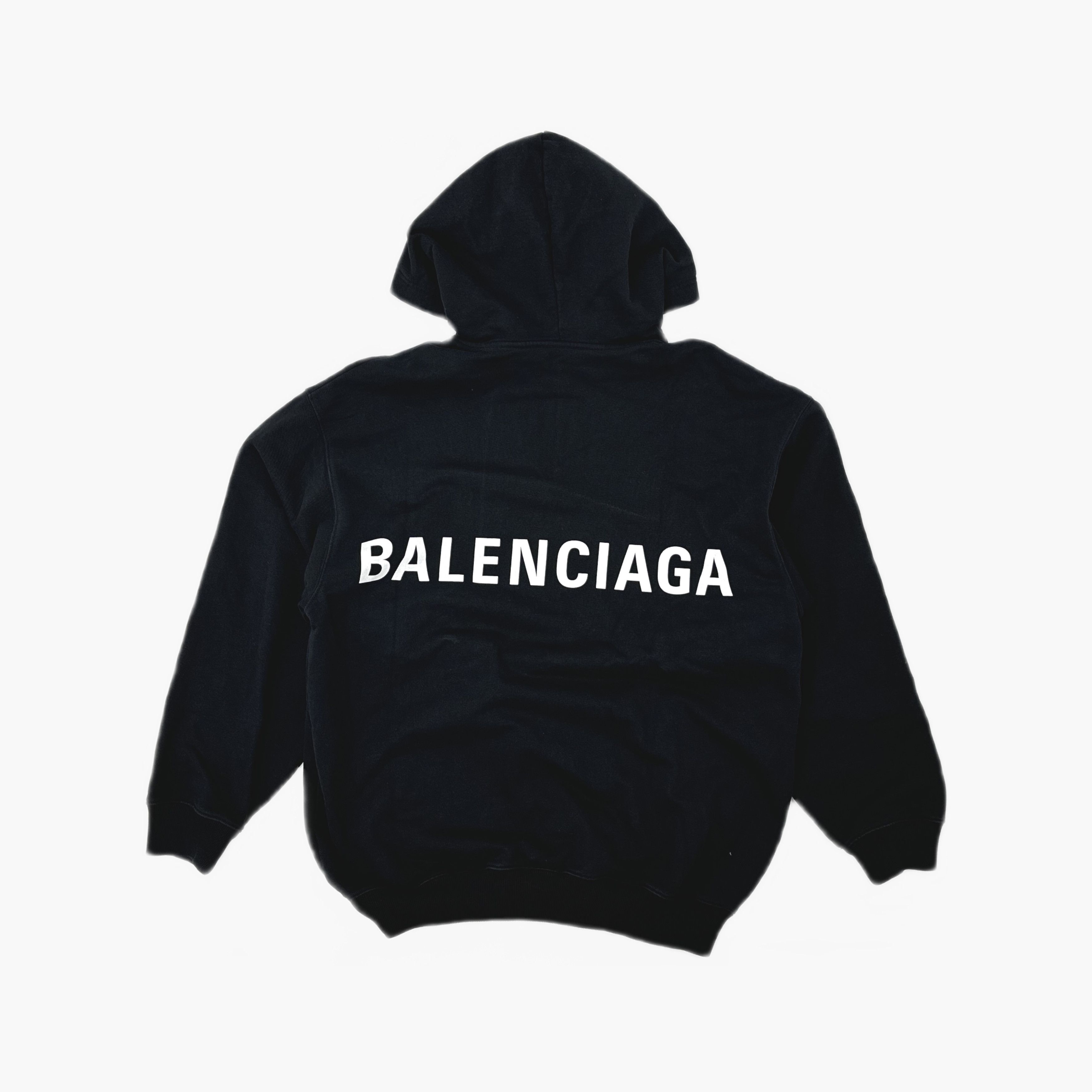 Balenciaga Balenciaga Back Logo Hoodie XS Size US XS / EU 42 / 0 - 3 Thumbnail