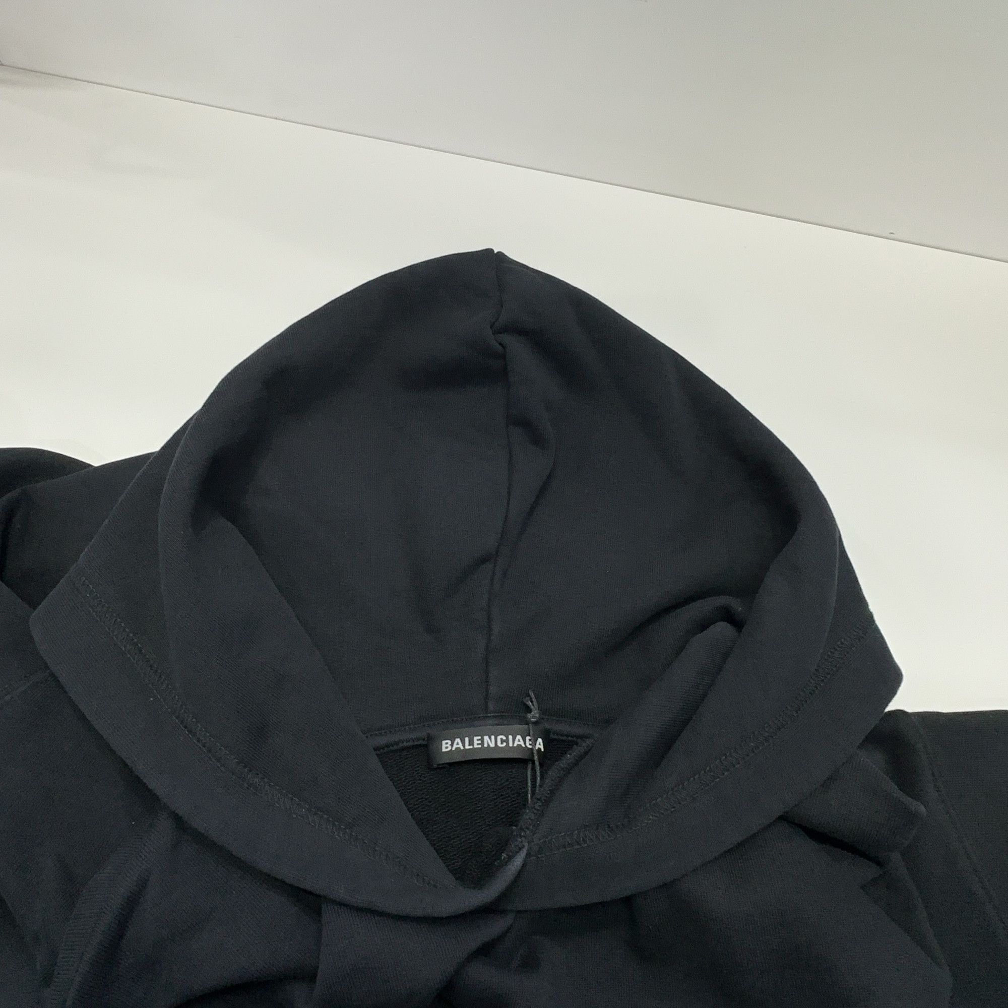 Balenciaga Balenciaga Back Logo Hoodie XS Size US XS / EU 42 / 0 - 11 Thumbnail