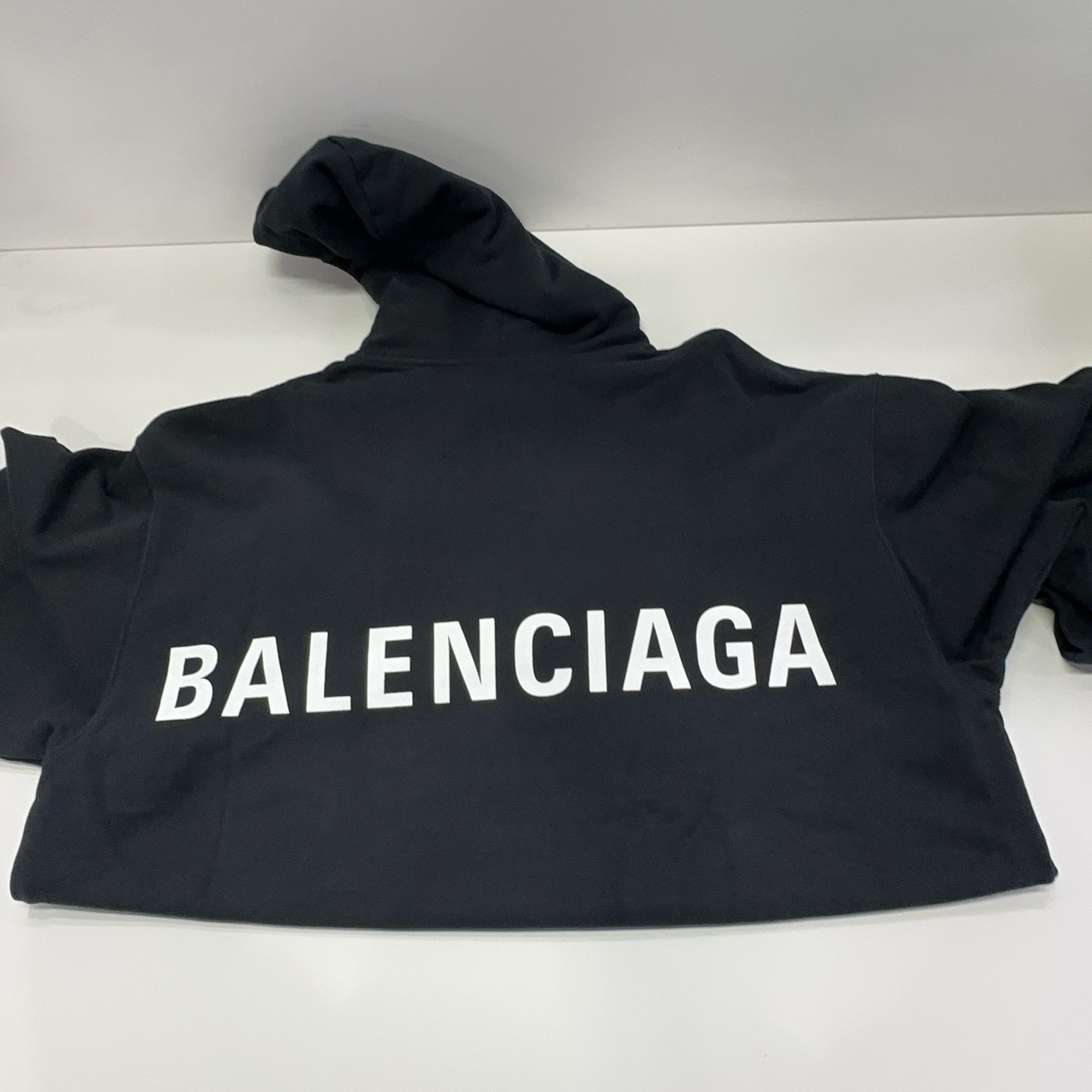 Balenciaga Balenciaga Back Logo Hoodie XS Size US XS / EU 42 / 0 - 17 Thumbnail