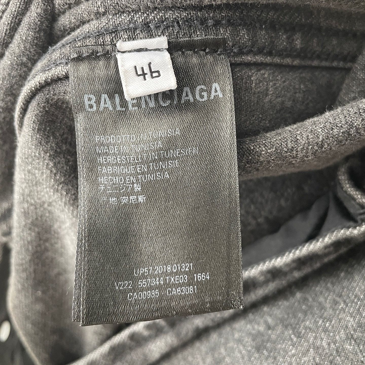 Balenciaga Balenciaga Earth Embroidery Denim Jacket 46 Size US S / EU 44-46 / 1 - 5 Thumbnail