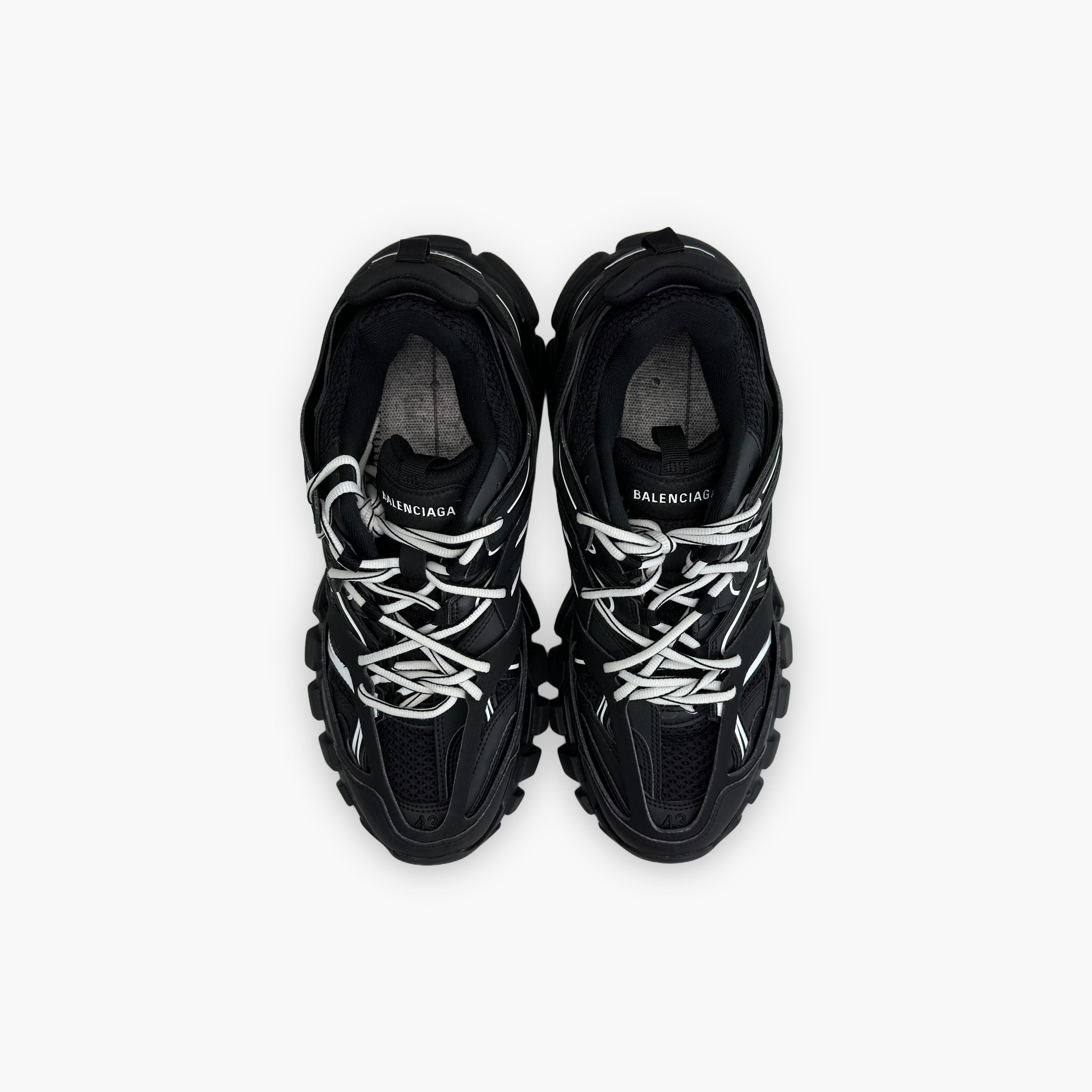 Balenciaga Balenciaga Track Sneakers Black White 43 Size US 10 / EU 43 - 10 Thumbnail