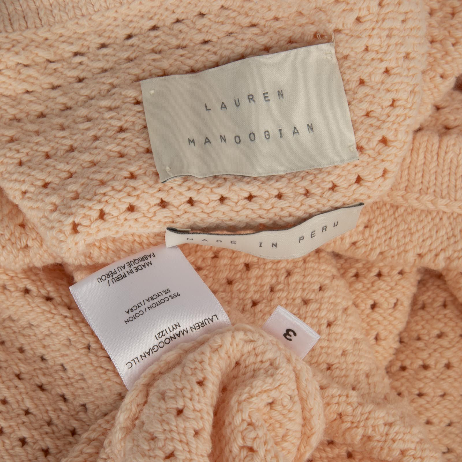 Lauren Manoogian Pink Knitted Vest Top Size L / US 10 / IT 46 - 4 Thumbnail