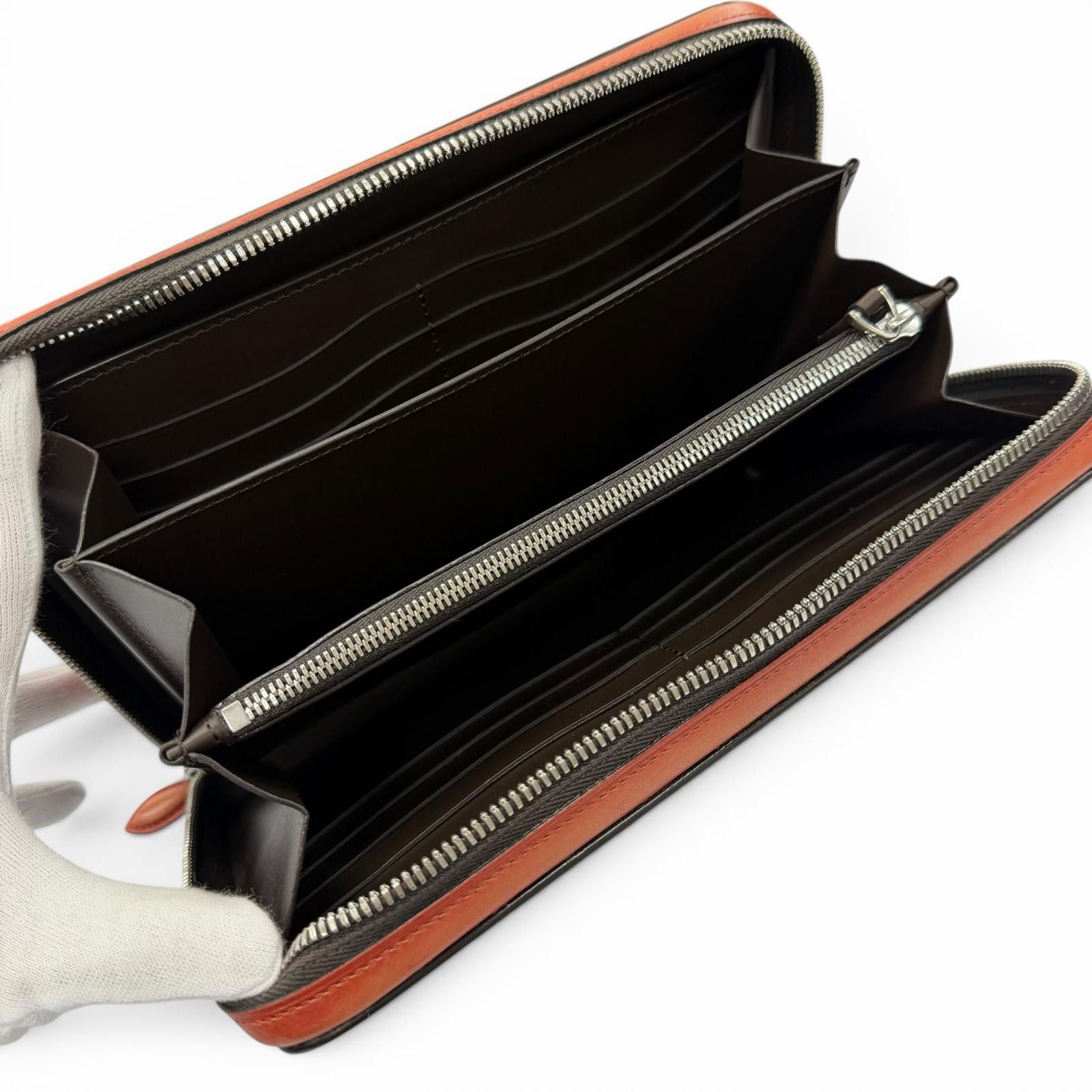 Berluti Berluti Berluti Scritto Leather Long Wallet Leather Long Wallet DUTY FREE for USA Size ONE SIZE - 7 Thumbnail