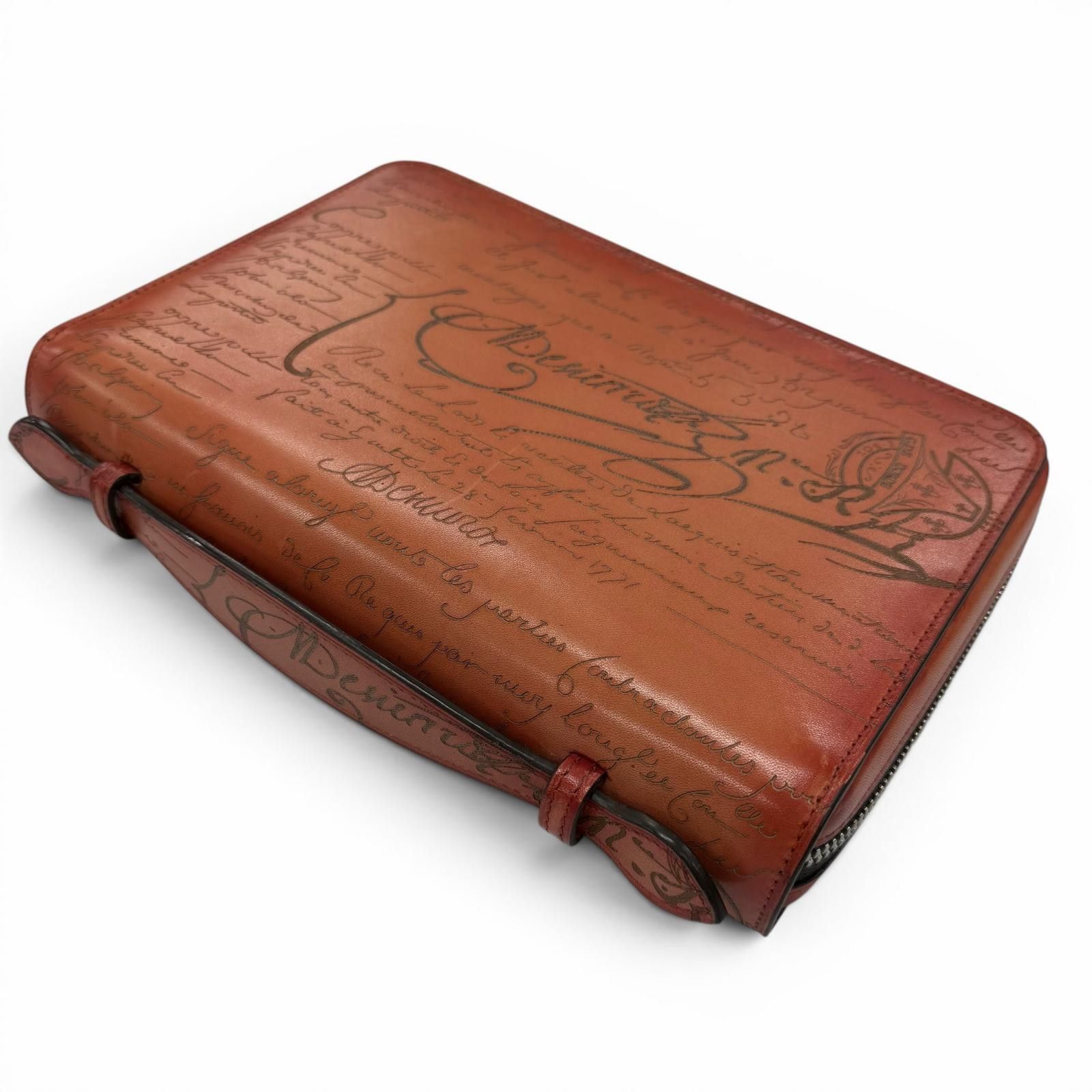 Berluti Berluti Berluti Scritto Leather Long Wallet Leather Long Wallet DUTY FREE for USA Size ONE SIZE - 5 Thumbnail