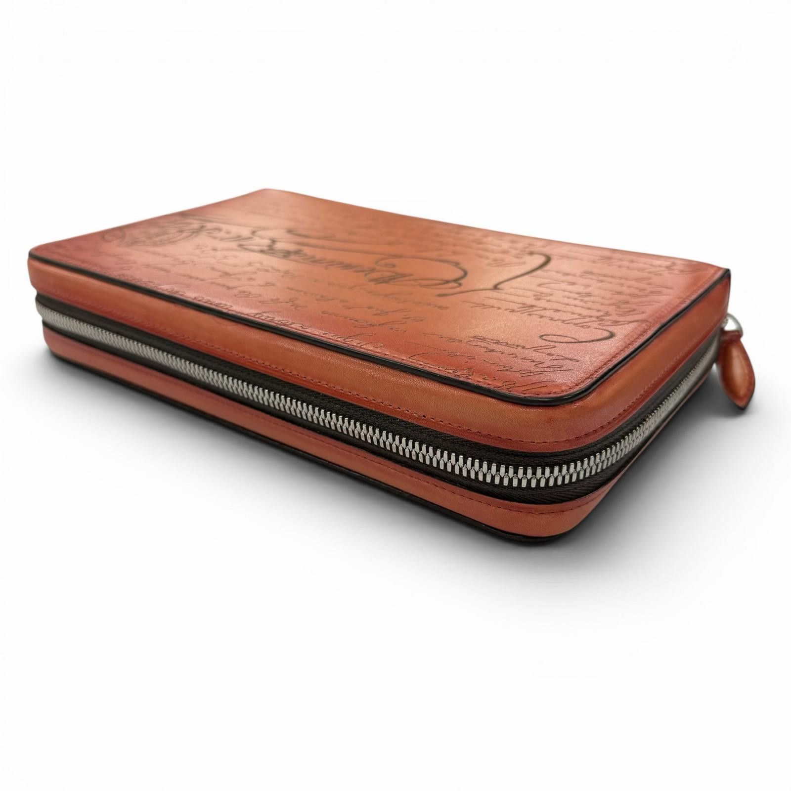 Berluti Berluti Berluti Scritto Leather Long Wallet Leather Long Wallet DUTY FREE for USA Size ONE SIZE - 4 Thumbnail