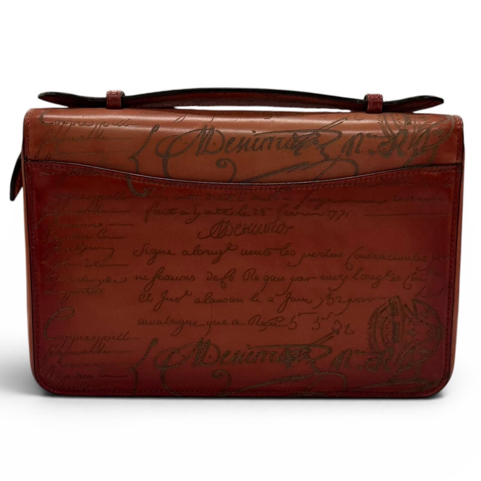 Berluti Berluti Berluti Scritto Leather Long Wallet Leather Long Wallet DUTY FREE for USA Size ONE SIZE - 3 Thumbnail