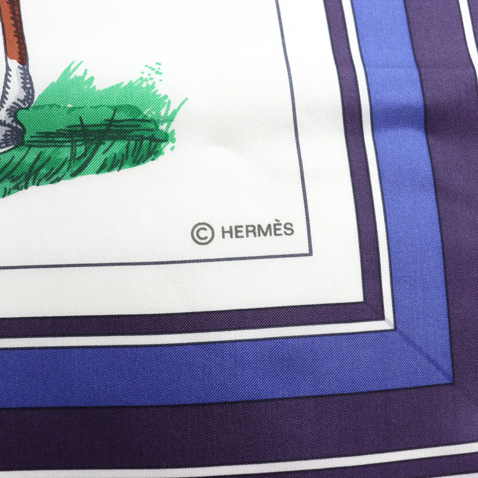 Hermes Hermes Hermes Couvertures et tenues de jour Carre 140 silk scarf Textile Scarf DUTY FREE for USA Size ONE SIZE - 6 Thumbnail
