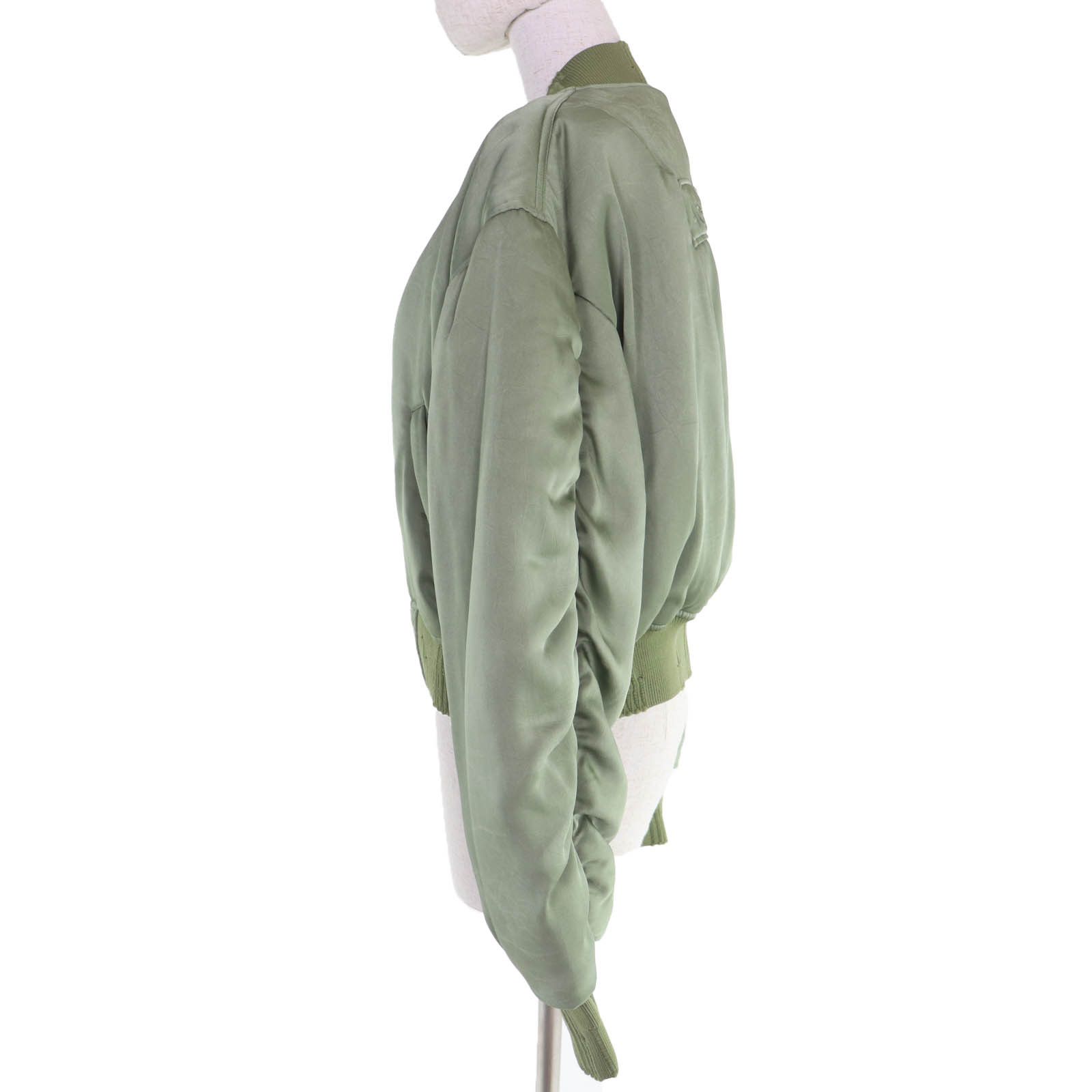Acne Studios Acne Studios Acne Studios Logo Patch Polyester Bomber Jacket Textile Outerwear FN-WN-OUTW000846 DUTY FREE for USA Size ONE SIZE - 2 Thumbnail