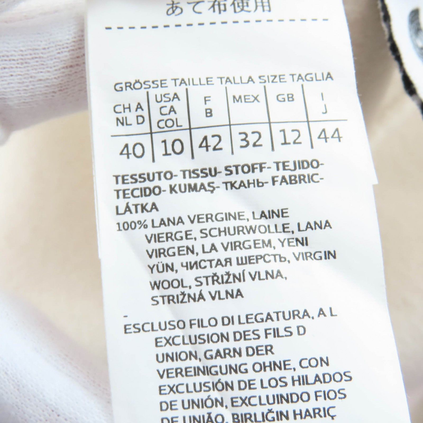 Max Mara MaxMara S MaxMara Virgin Wool Coat Textile Outerwear DUTY FREE for USA Size ONE SIZE - 9 Thumbnail