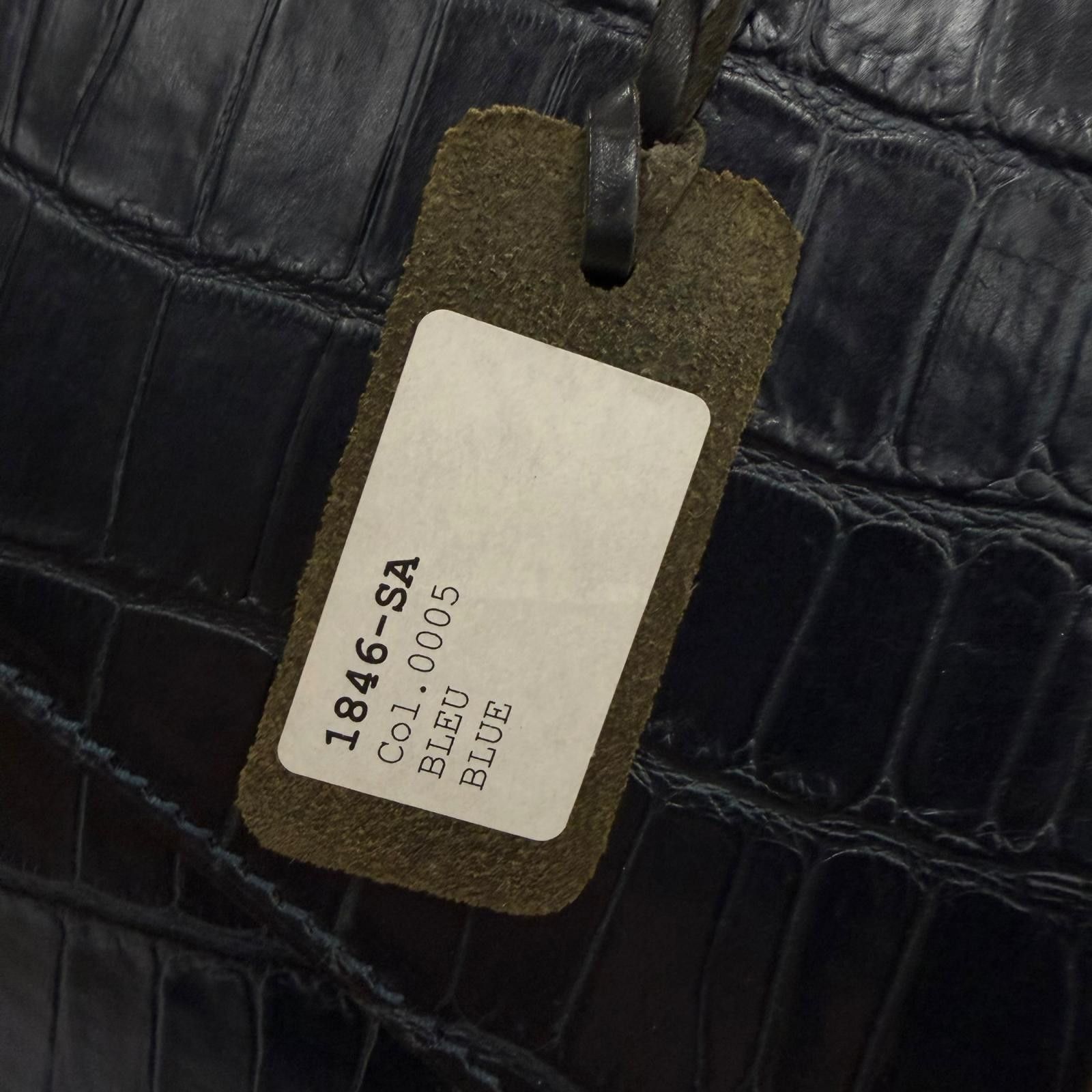 Other Other Felisi Crocodile Embossed Leather Briefcase Leather Business Bag DUTY FREE for USA Size ONE SIZE - 9 Thumbnail