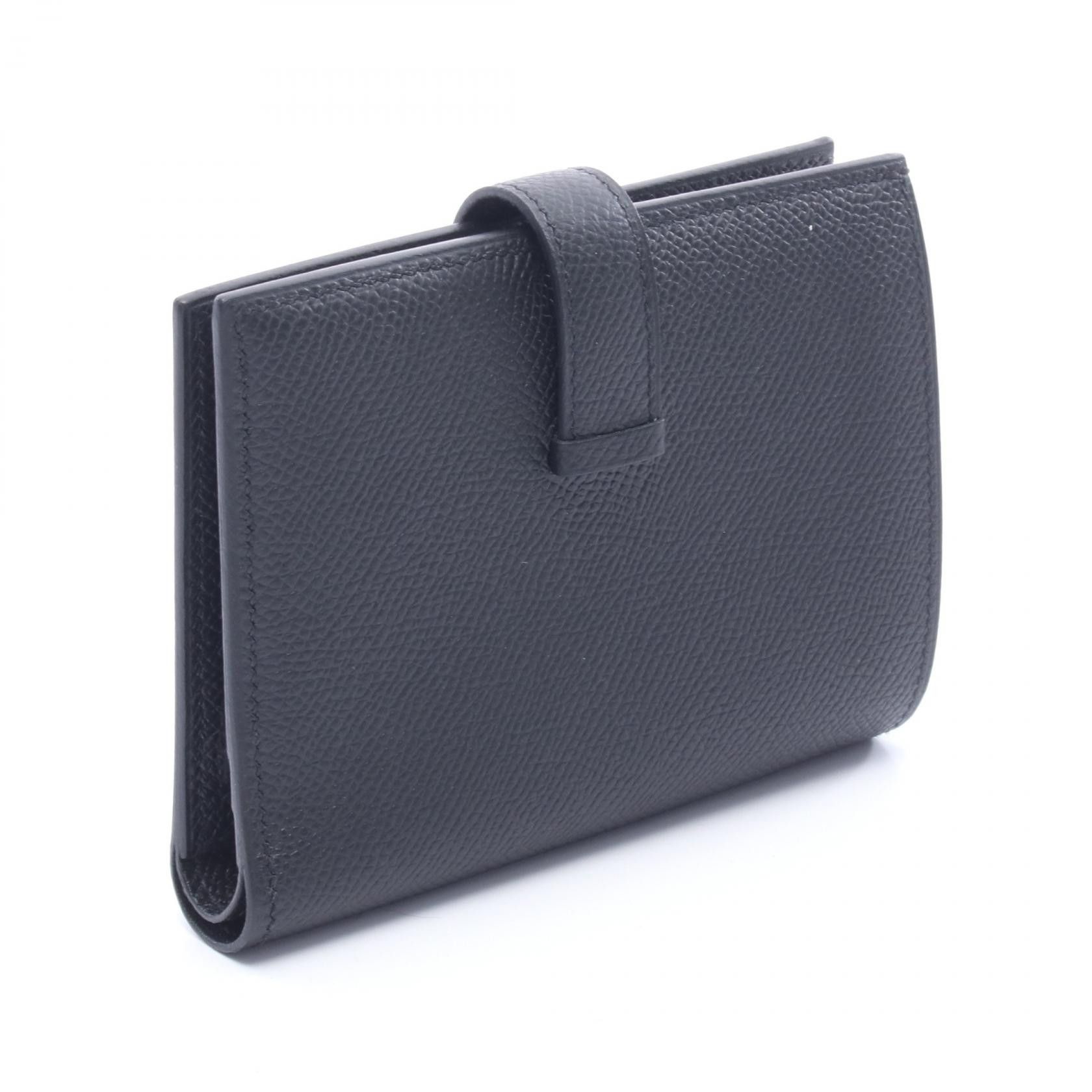 Hermes Hermes Hermes Bearn Compact Calfskin Wallet Leather Short Wallet Stamp B (2023) DUTY FREE for USA Size ONE SIZE - 2 Thumbnail