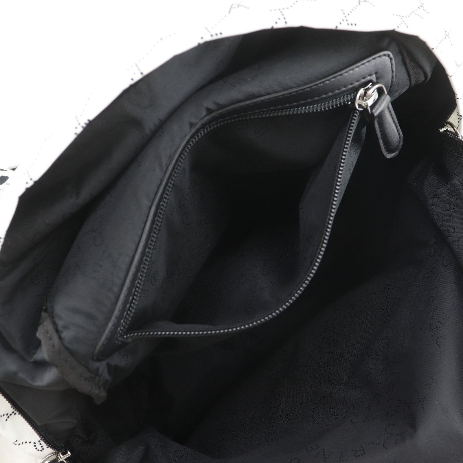 Stella McCartney Stella Mccartney Stella McCartney Falabella Logo Nylon Canvas Backpack Textile Backpack 570174 DUTY FREE for USA Size ONE SIZE - 8 Thumbnail