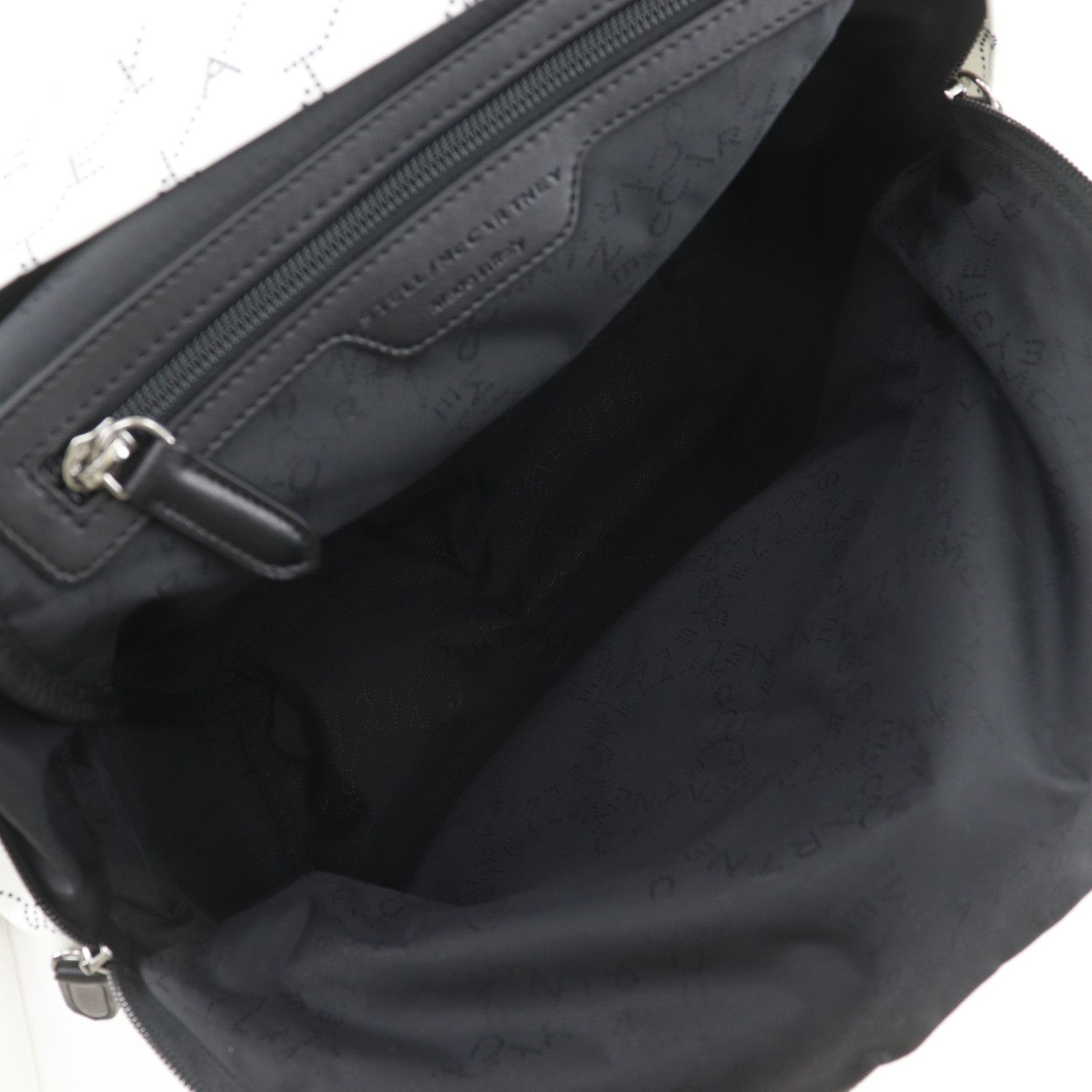 Stella McCartney Stella Mccartney Stella McCartney Falabella Logo Nylon Canvas Backpack Textile Backpack 570174 DUTY FREE for USA Size ONE SIZE - 7 Thumbnail