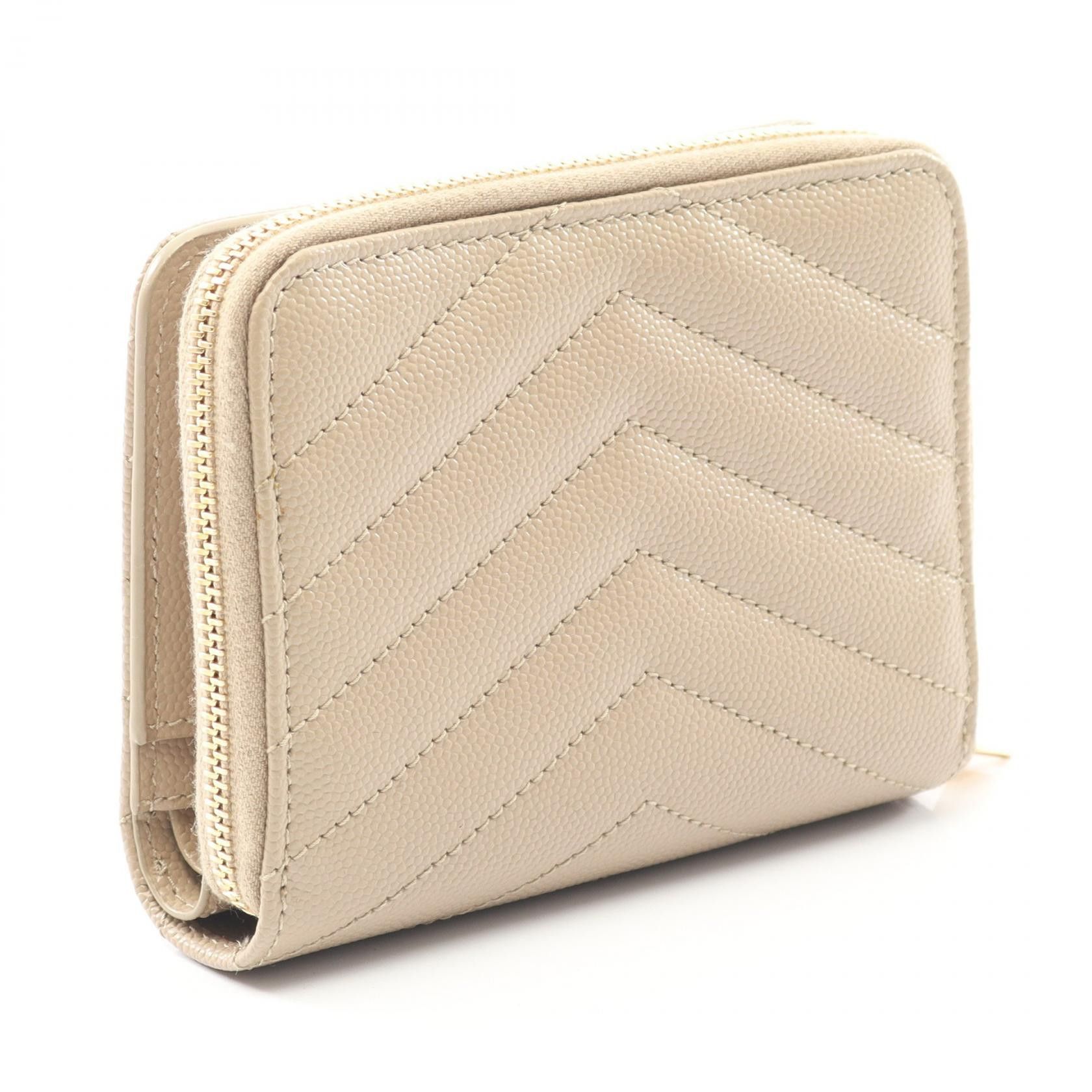 Yves Saint Laurent Yves Saint Laurent Saint Laurent Paris Monogram Wallet Leather Short Wallet 668288BOW012721 DUTY FREE for USA Size ONE SIZE - 2 Thumbnail