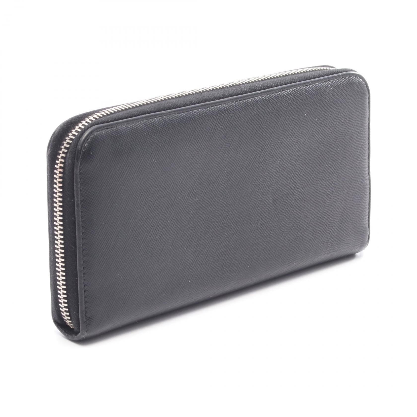 Prada Prada Prada Saffiano Long Zip Wallet Leather Long Wallet 2M1317 DUTY FREE for USA Size ONE SIZE - 2 Thumbnail
