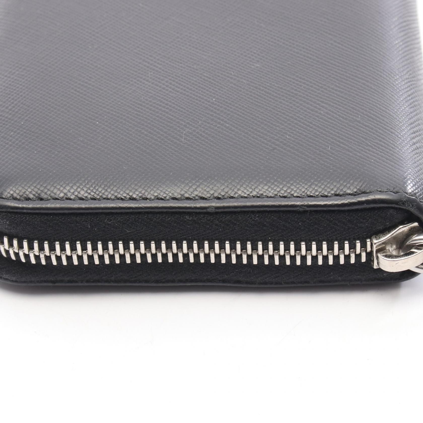 Prada Prada Prada Saffiano Long Zip Wallet Leather Long Wallet 2M1317 DUTY FREE for USA Size ONE SIZE - 6 Thumbnail