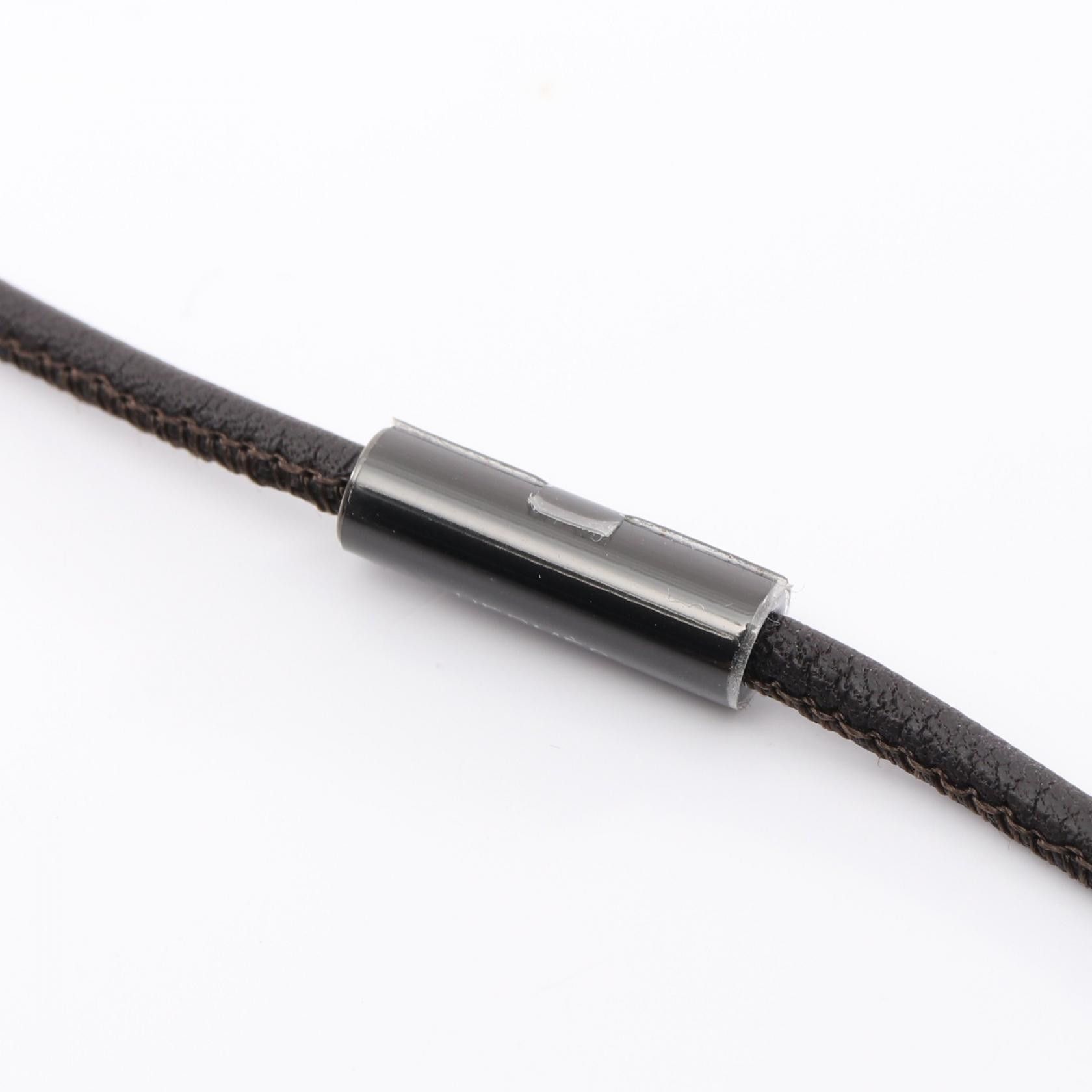 Hermes Hermes Hermes Amar Buffalo Horn Leather Necklace Leather Necklace DUTY FREE for USA Size ONE SIZE - 4 Thumbnail