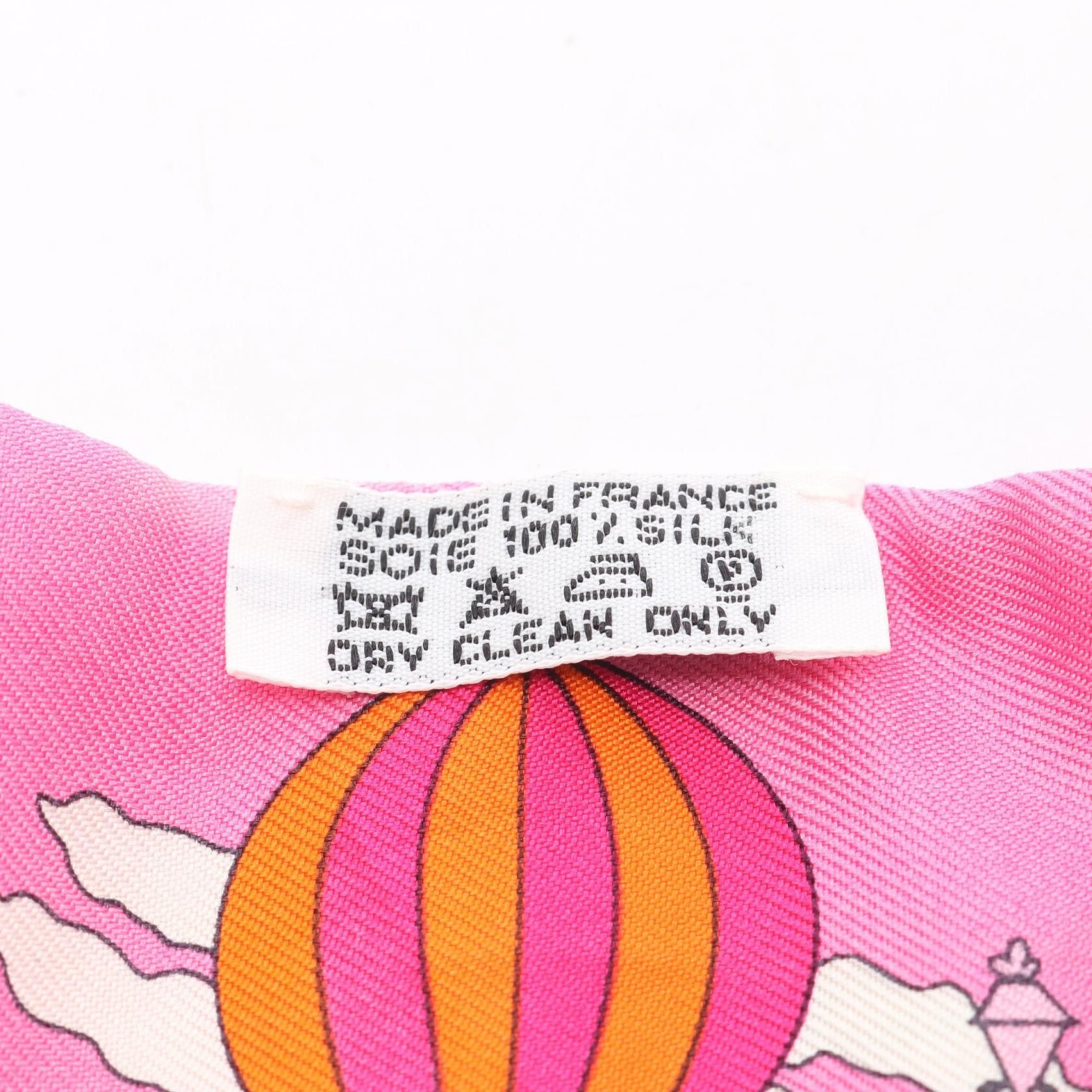 Hermes Hermes Hermes Twilly LES FOLIES DU CIEL Silk Scarf Textile Scarf DUTY FREE for USA Size ONE SIZE - 5 Thumbnail