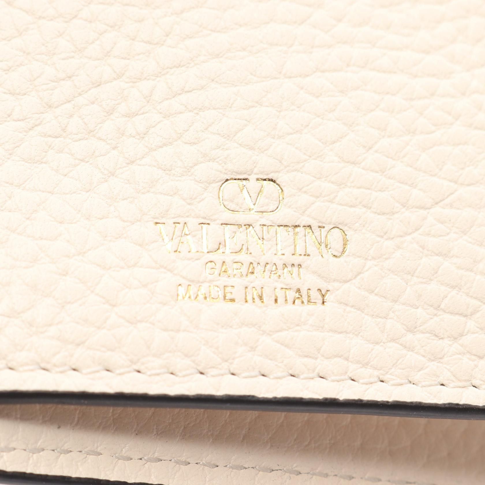 Valentino Valentino Valentino Garavani Rockstud Leather Long Wallet Leather Long Wallet WPO252VSH126 DUTY FREE for USA Size ONE SIZE - 5 Thumbnail