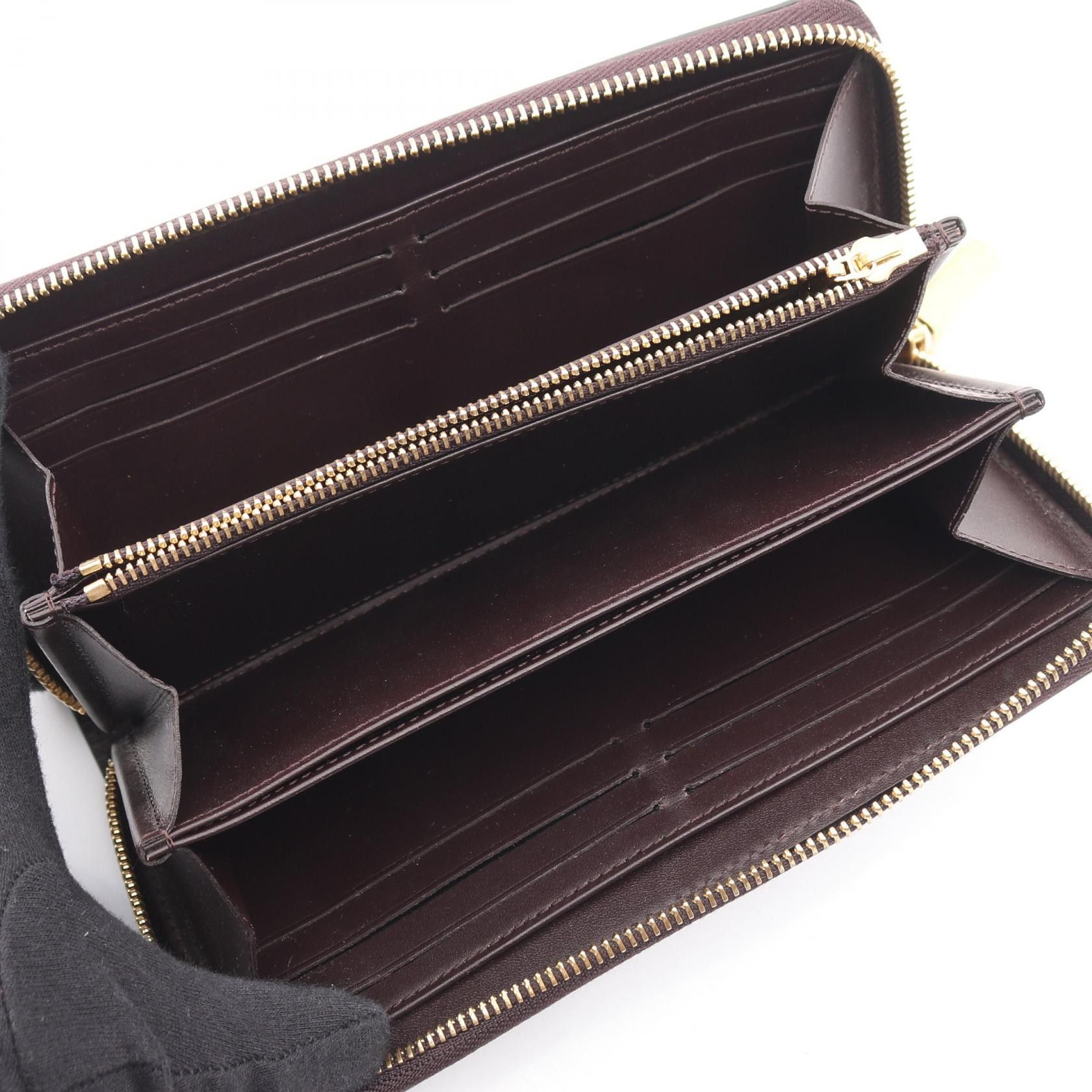 Louis Vuitton Louis Vuitton Louis Vuitton Vernis Long Wallet Leather Long Wallet M93522 DUTY FREE for USA Size ONE SIZE - 3 Thumbnail
