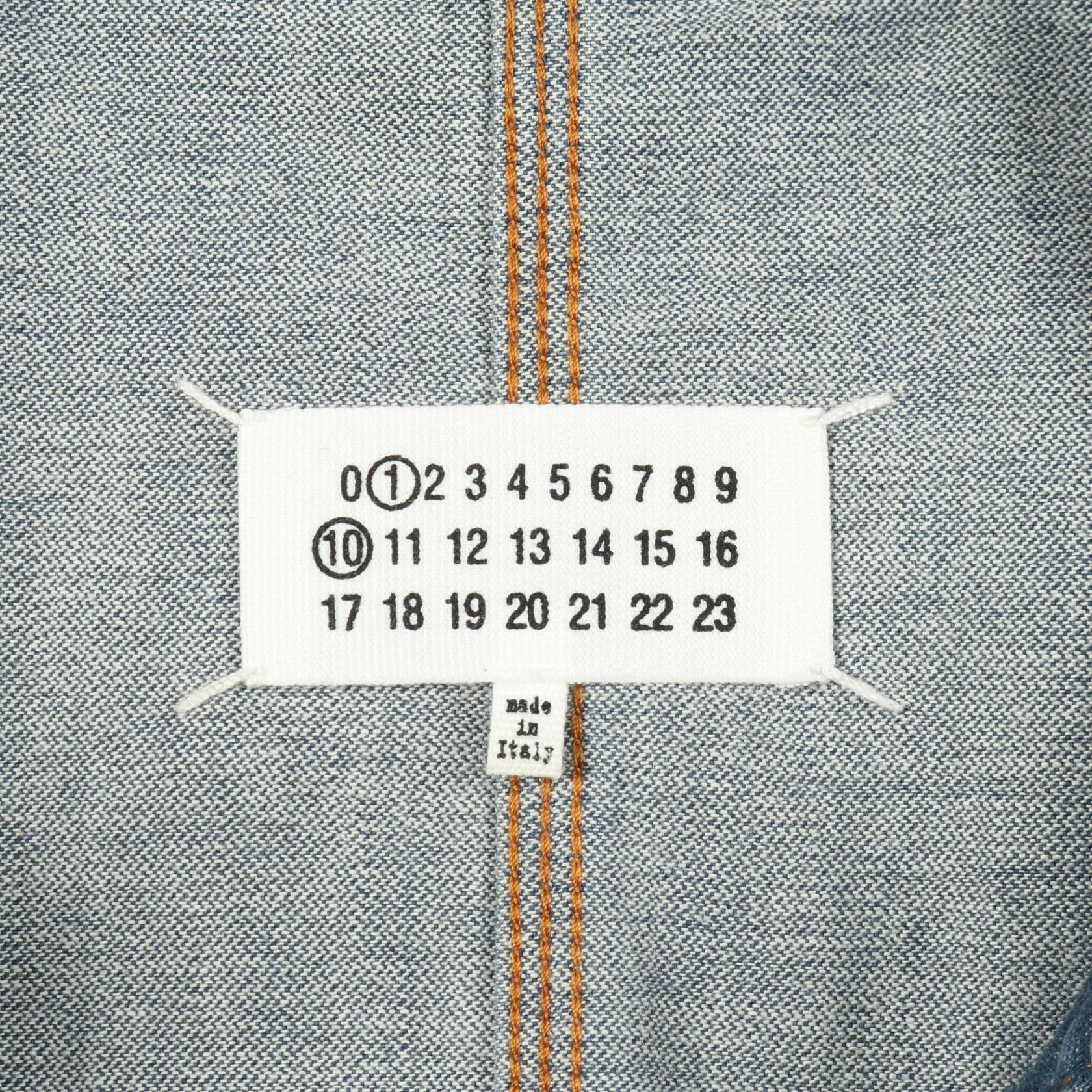 Maison Margiela Maison Margiela Maison Margiela DENIM SPORTS JACKET denim jacket Textile Outerwear DUTY FREE for USA Size ONE SIZE - 3 Thumbnail