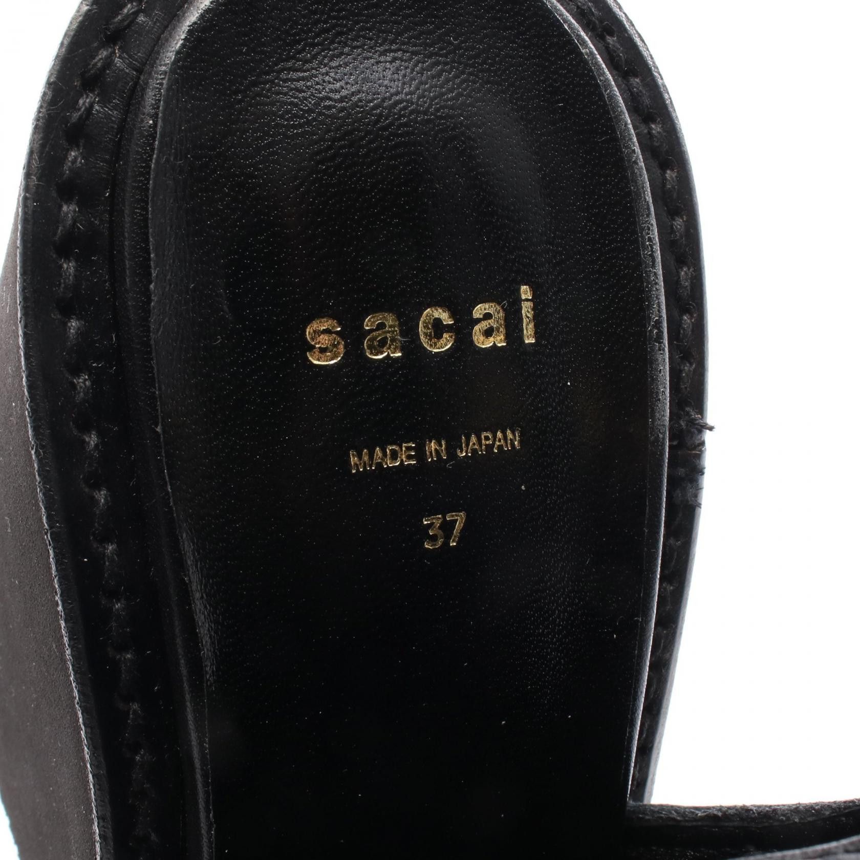 Sacai Sacai Sacai Leather Clogs Leather Shoes DUTY FREE for USA Size ONE SIZE - 5 Thumbnail