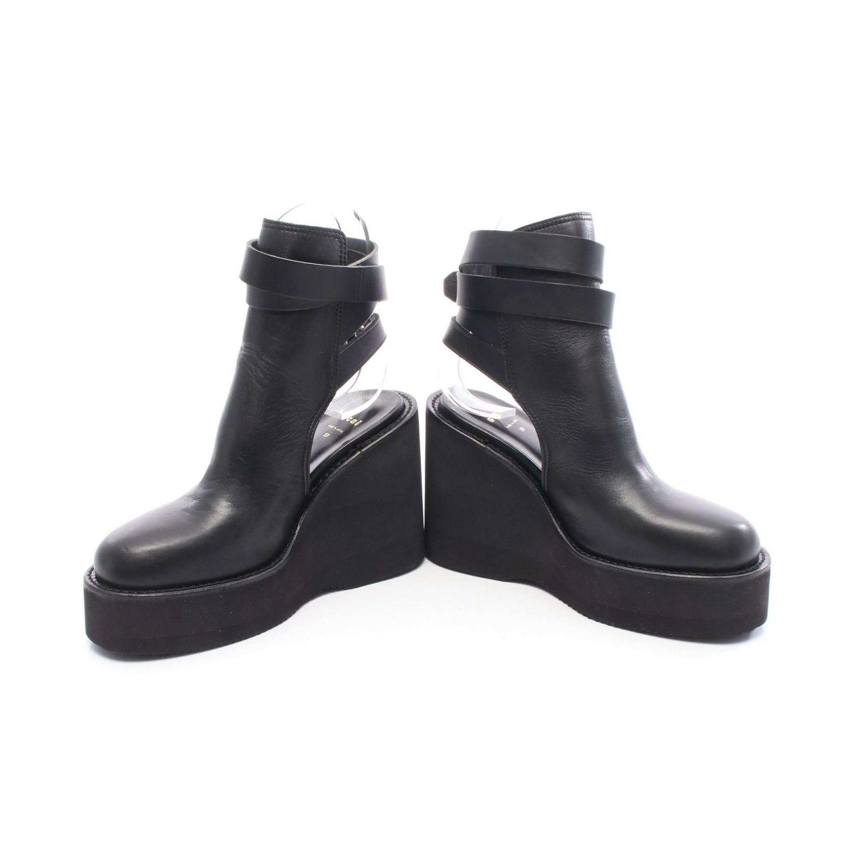 Sacai Sacai Sacai Leather Clogs Leather Shoes DUTY FREE for USA Size ONE SIZE - 3 Thumbnail