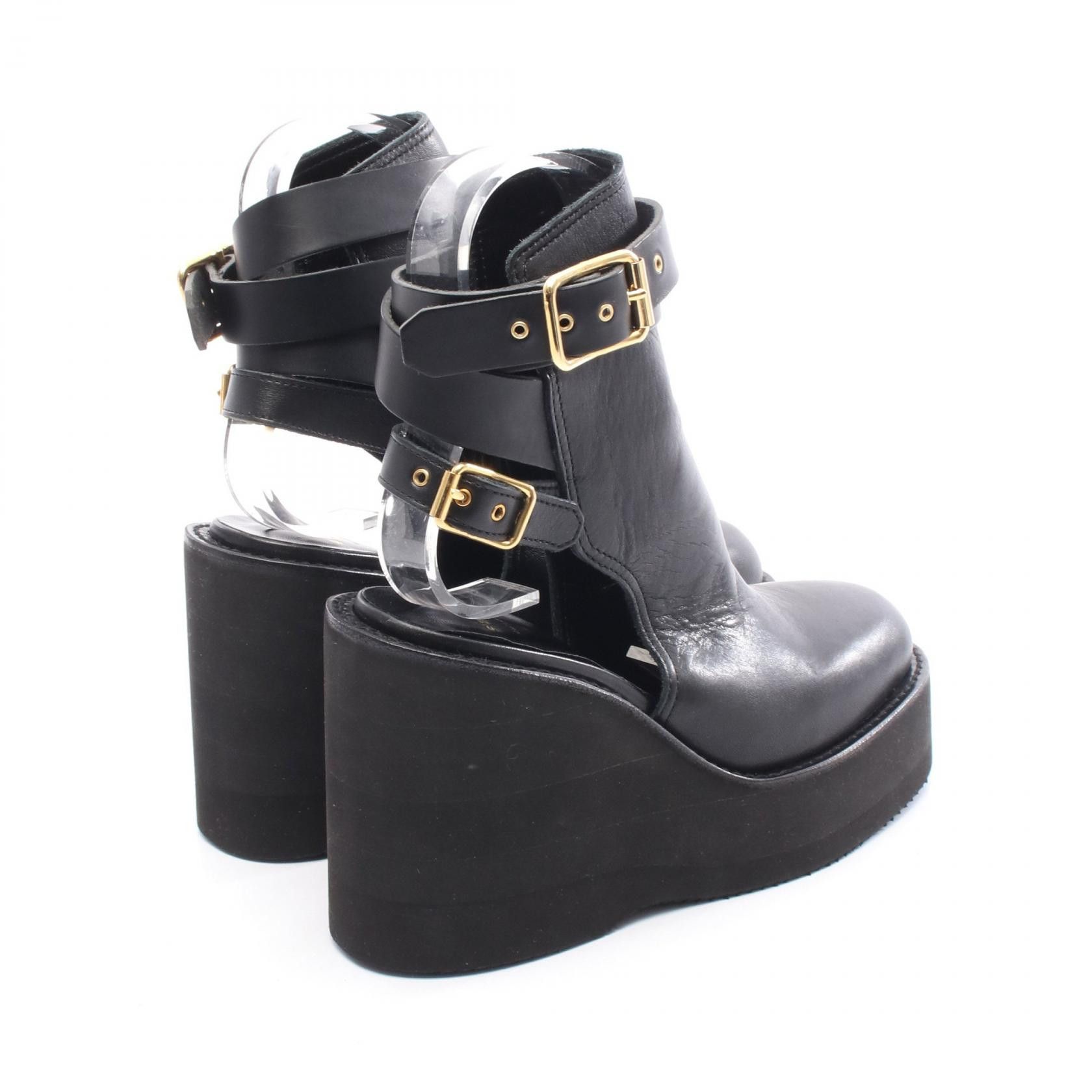 Sacai Sacai Sacai Leather Clogs Leather Shoes DUTY FREE for USA Size ONE SIZE - 2 Thumbnail