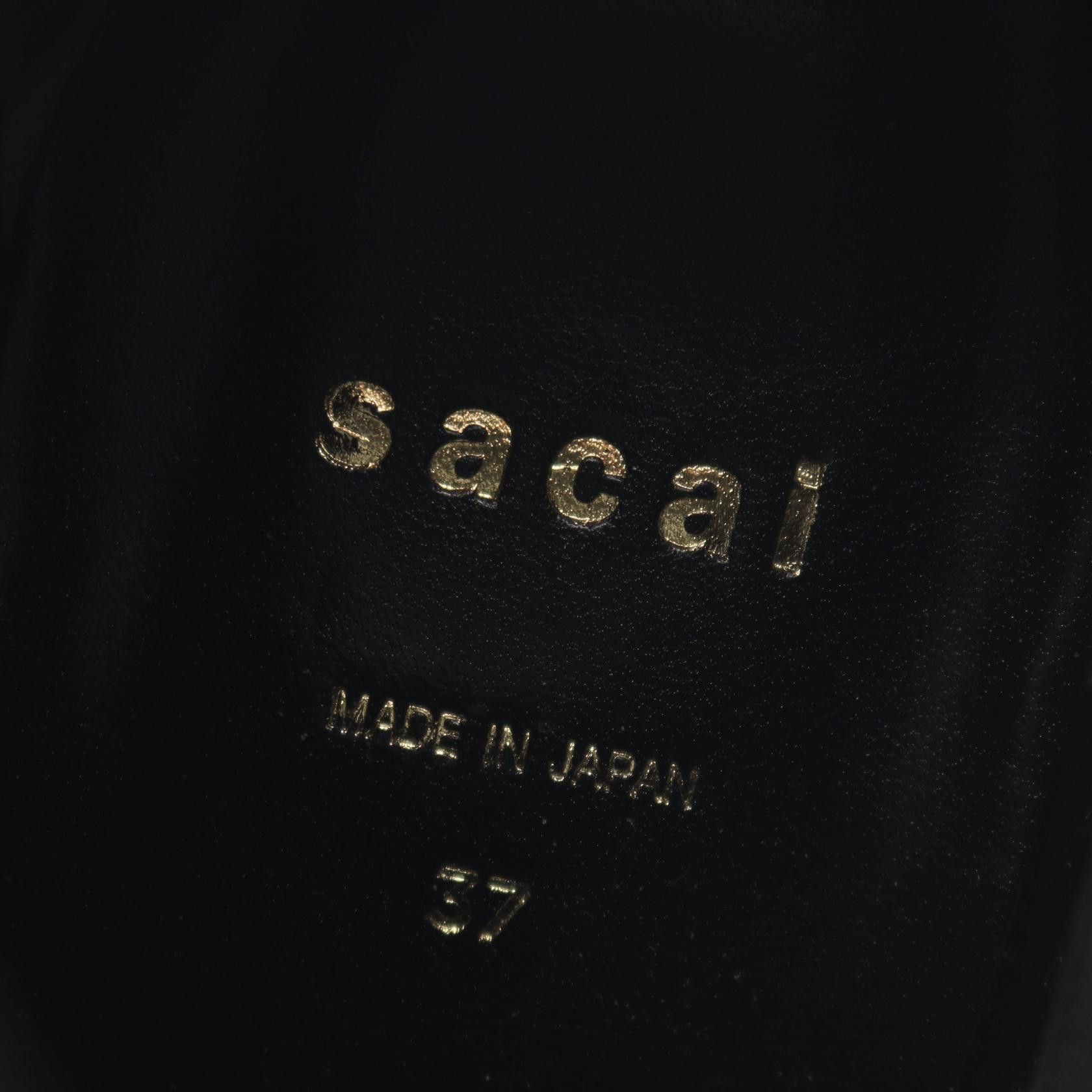 Sacai Sacai Sacai Wool Boots Textile Shoes DUTY FREE for USA Size ONE SIZE - 5 Thumbnail